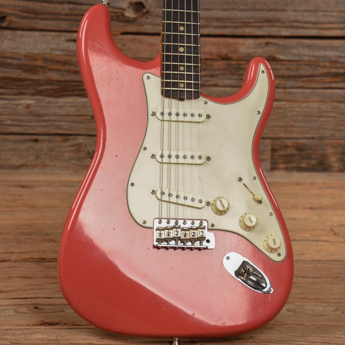 Fender Custom Shop Postmodern Stratocaster journeyman Relic Faded Aged Fiesta Red 2019 Electric Guitars / Solid Body