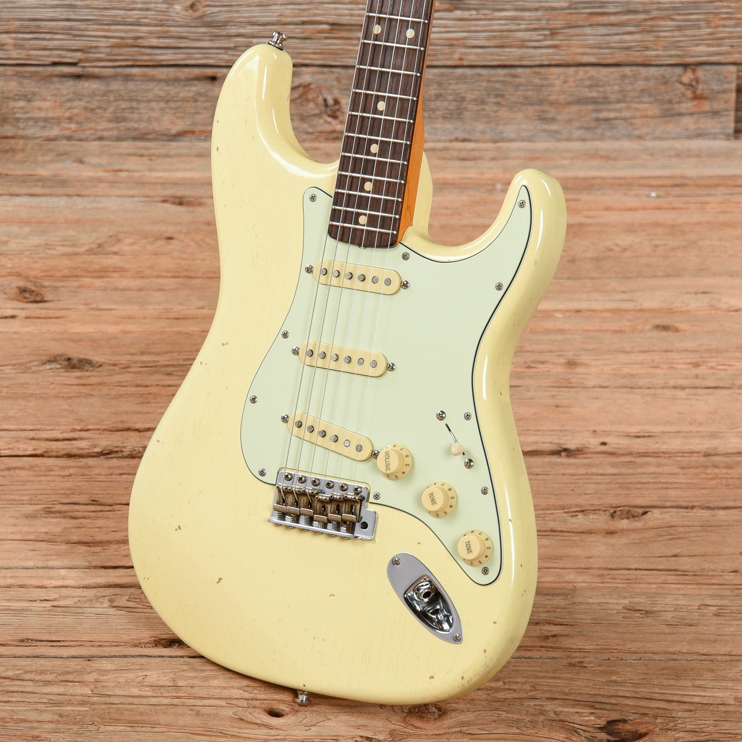 Fender Custom Shop Postmodern Stratocaster Journeyman Relic Olympic White 2016 Electric Guitars / Solid Body