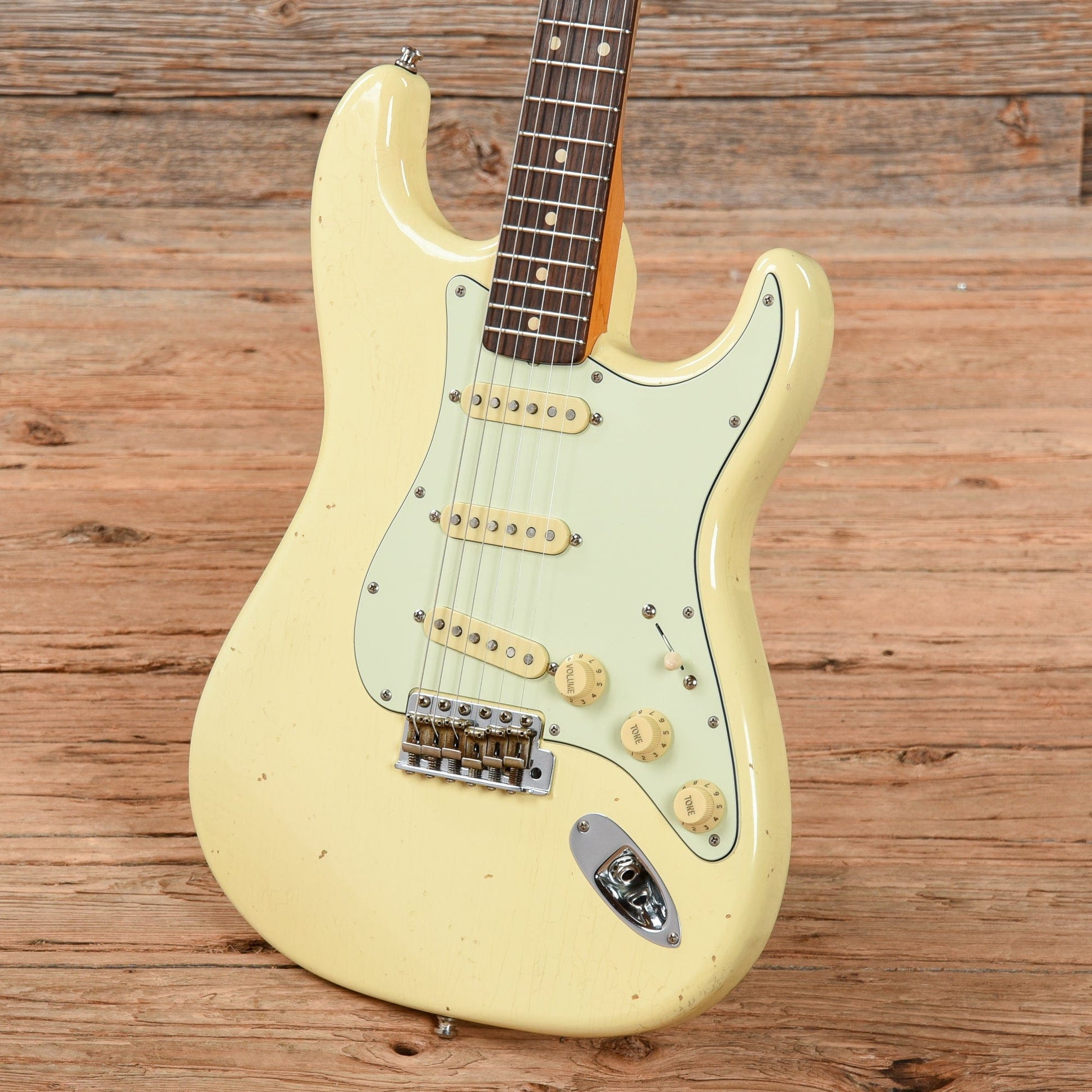 Fender Custom Shop Postmodern Stratocaster Journeyman Relic Olympic White 2016 Electric Guitars / Solid Body