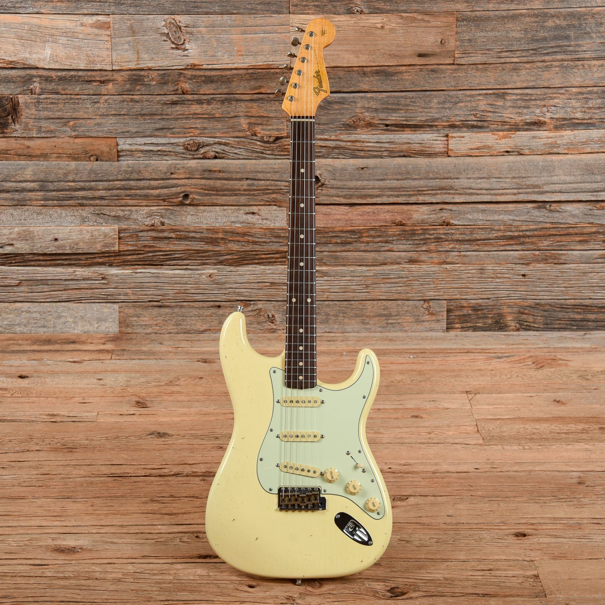 Fender Custom Shop Postmodern Stratocaster Journeyman Relic Olympic White 2016 Electric Guitars / Solid Body