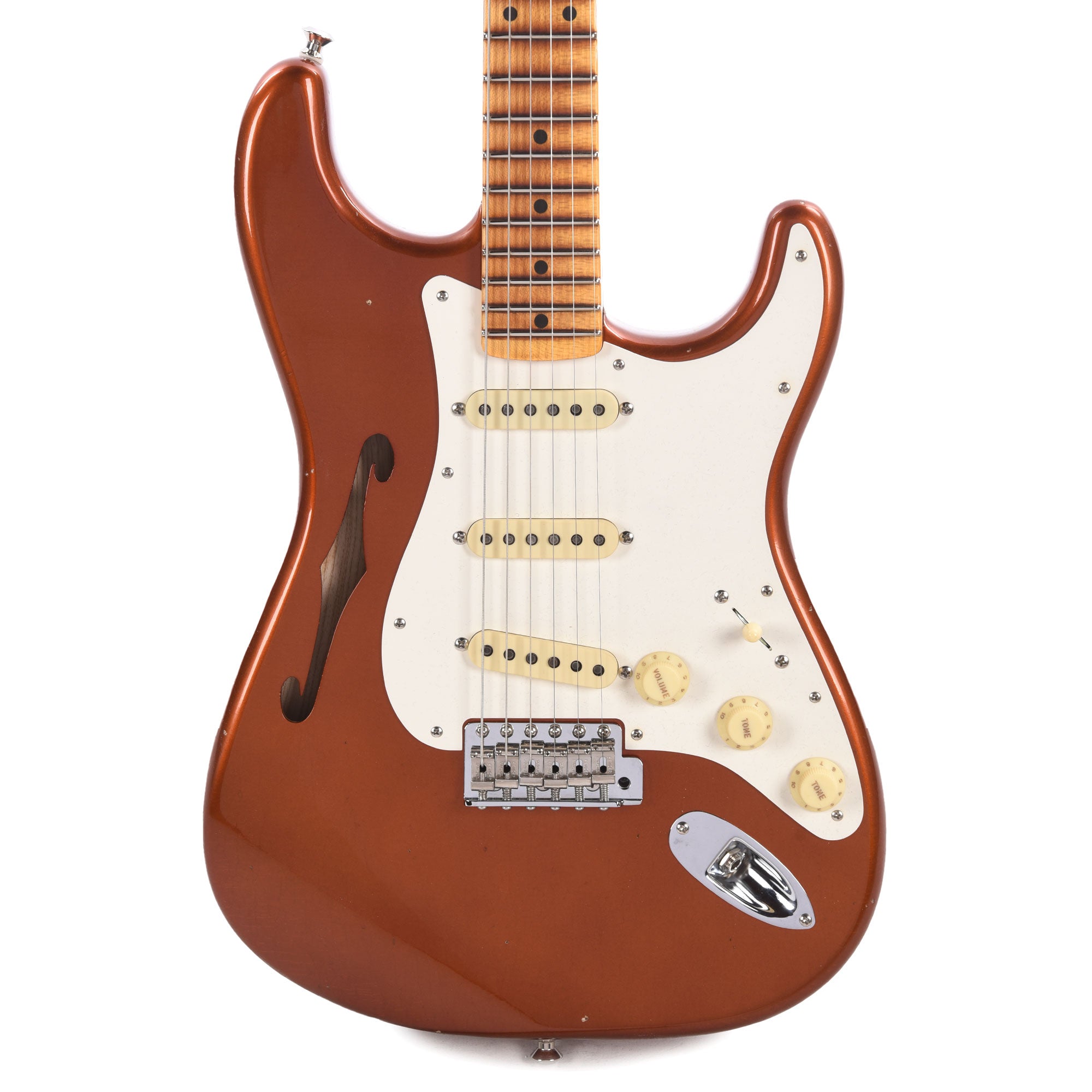 Fender Custom Shop Postmodern Stratocaster Journeyman Relic with Closet Classic Hardware Burnt Copper Electric Guitars / Solid Body