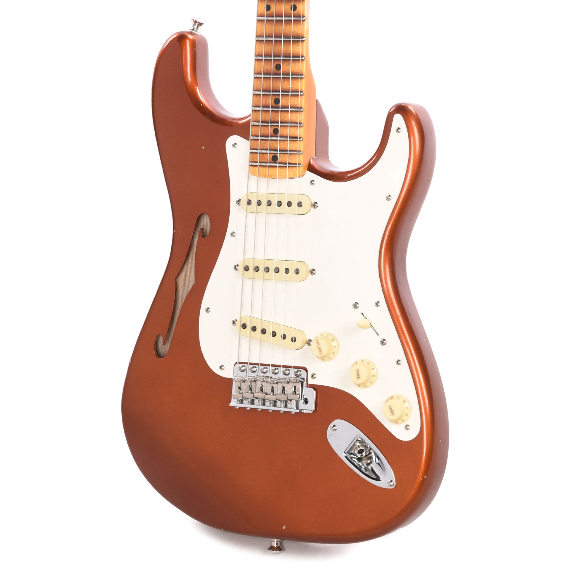Fender Custom Shop Postmodern Stratocaster Journeyman Relic with Closet Classic Hardware Burnt Copper Electric Guitars / Solid Body