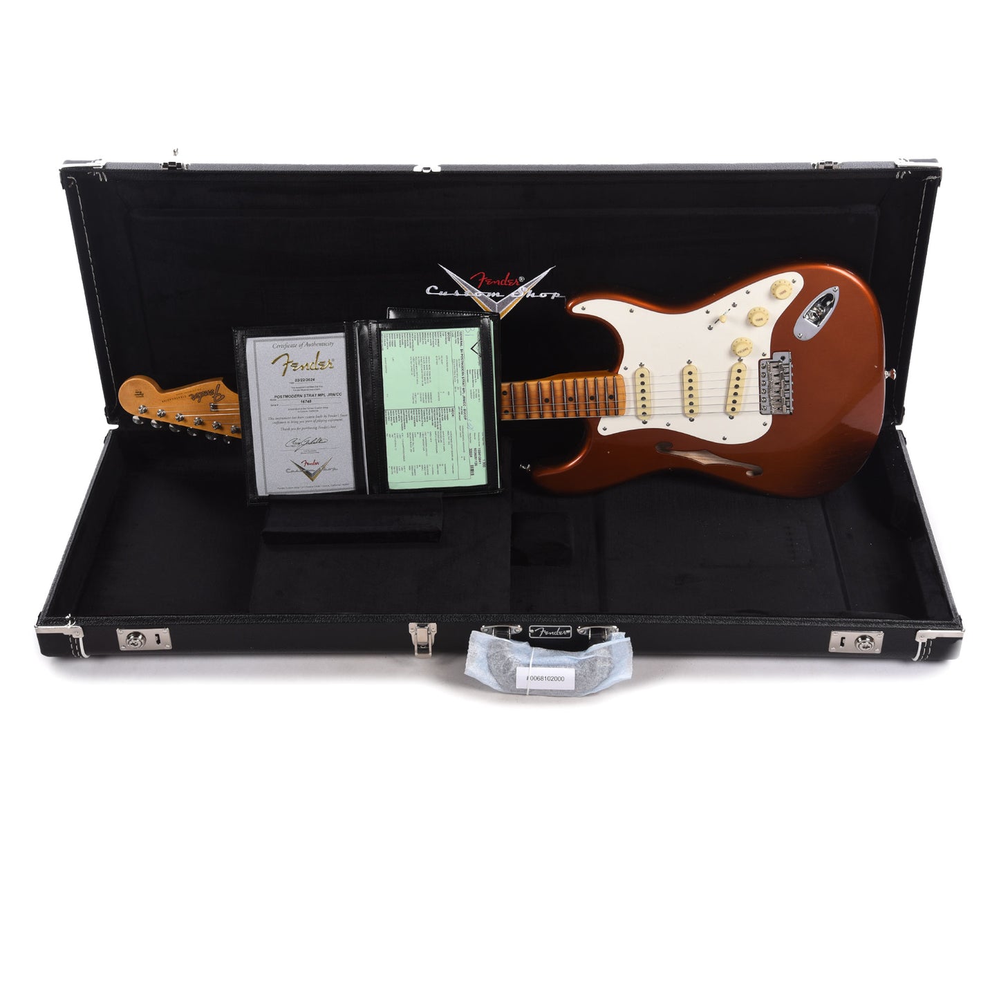 Fender Custom Shop Postmodern Stratocaster Journeyman Relic with Closet Classic Hardware Burnt Copper Electric Guitars / Solid Body