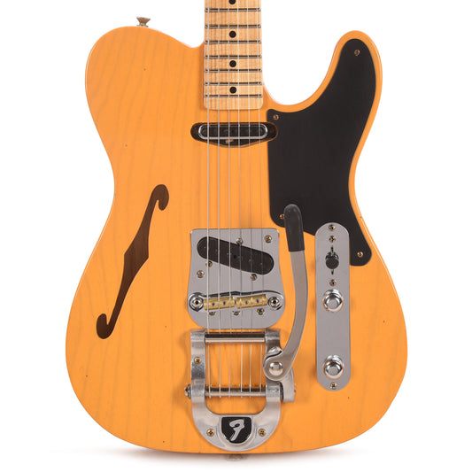 Fender Custom Shop Postmodern Telecaster Journeyman Relic Aged Butterscotch Blonde Electric Guitars / Solid Body