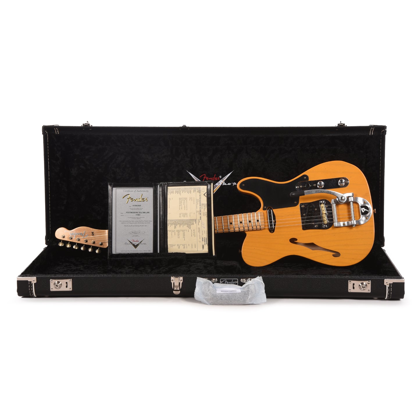 Fender Custom Shop Postmodern Telecaster Journeyman Relic Aged Butterscotch Blonde Electric Guitars / Solid Body