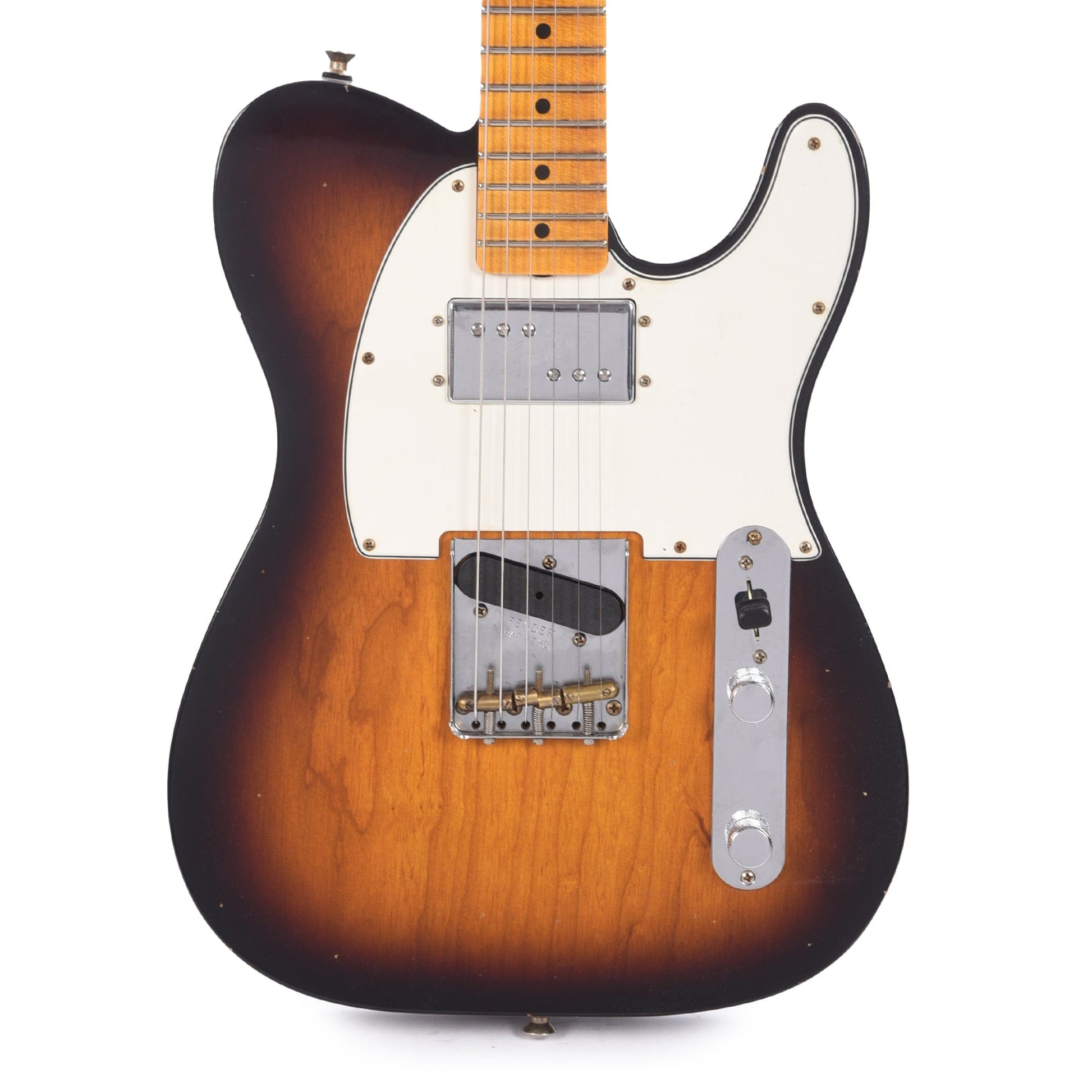 Fender Custom Shop Postmodern Telecaster Journeyman Relic Wide-Fade 2-Color Sunburst Electric Guitars / Solid Body