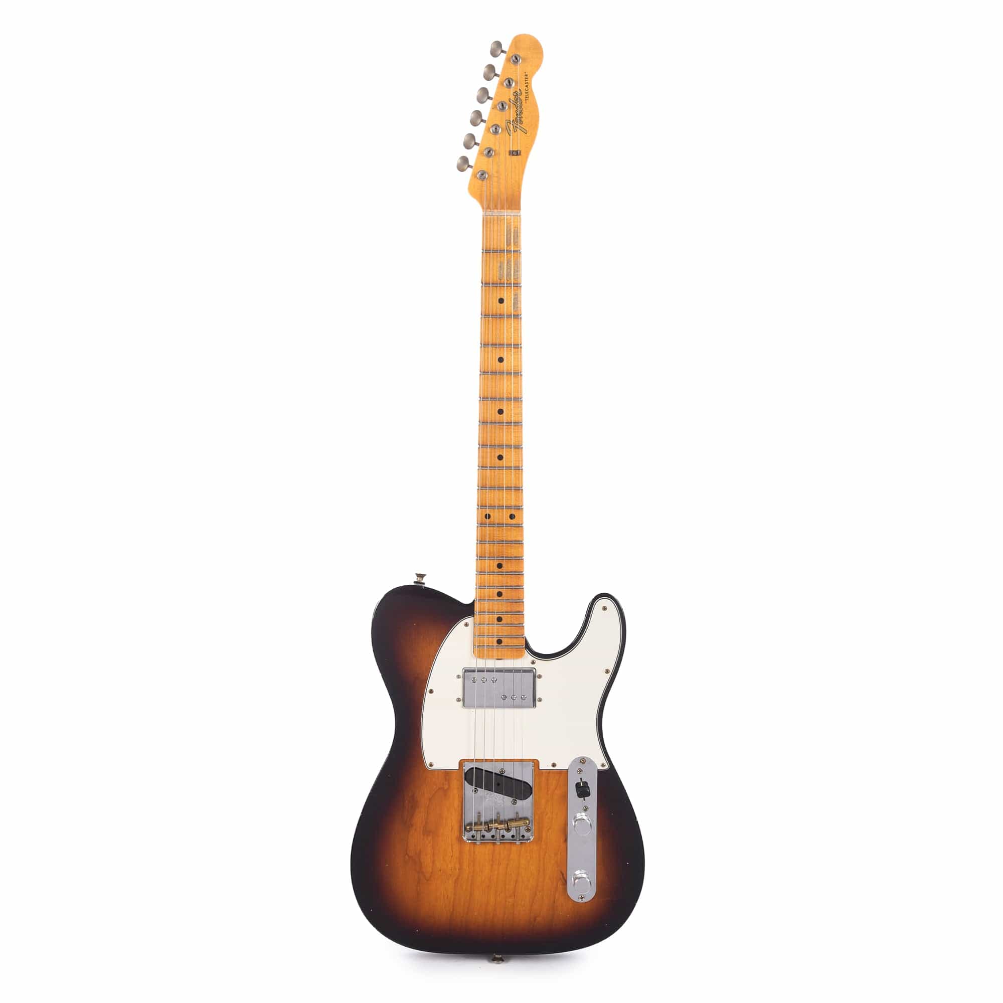 Fender Custom Shop Postmodern Telecaster Journeyman Relic Wide-Fade 2-Color Sunburst Electric Guitars / Solid Body