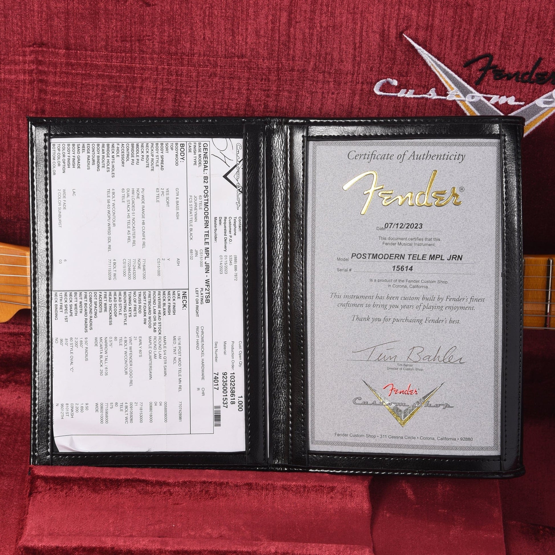 Fender Custom Shop Postmodern Telecaster Journeyman Relic Wide-Fade 2-Color Sunburst Electric Guitars / Solid Body