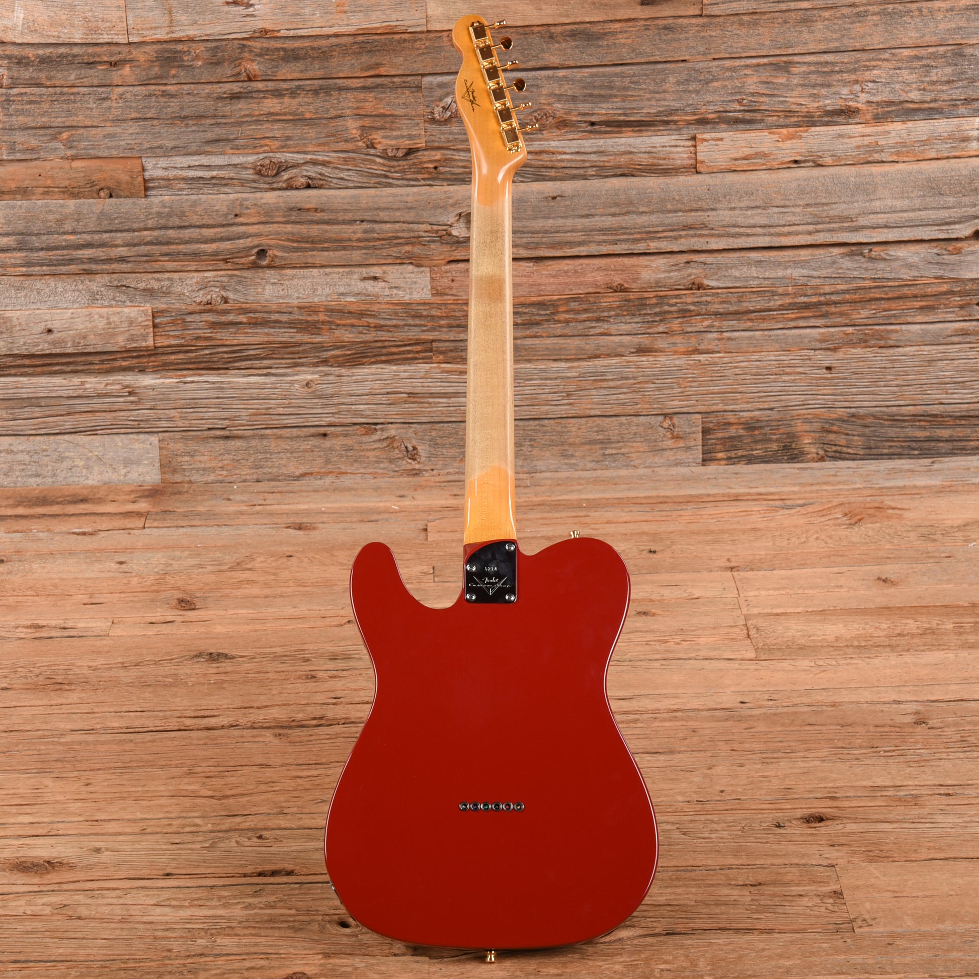 Fender Custom Shop Postmodern Telecaster Neck with Custom Deluxe Telecaster Body Dakota Red Electric Guitars / Solid Body
