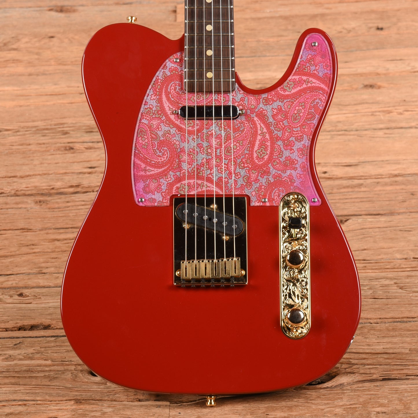 Fender Custom Shop Postmodern Telecaster Neck with Custom Deluxe Telecaster Body Dakota Red Electric Guitars / Solid Body