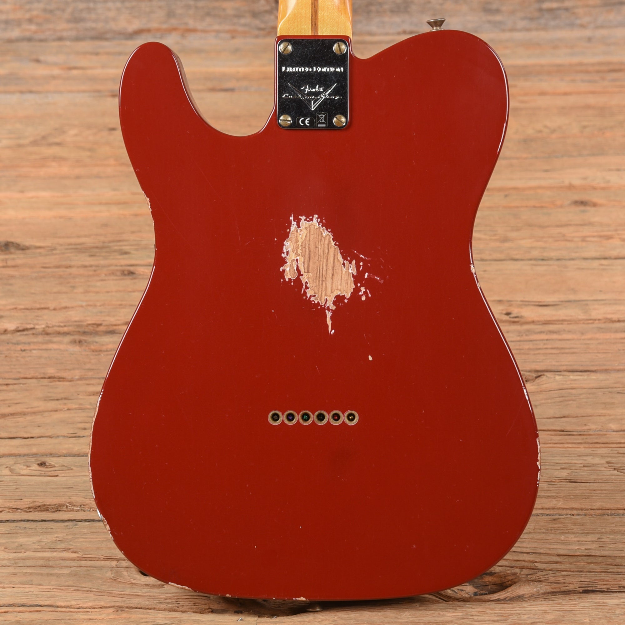 Fender Custom Shop Reverse 50's Telecaster Relic Crimson Red 2024 Electric Guitars / Solid Body
