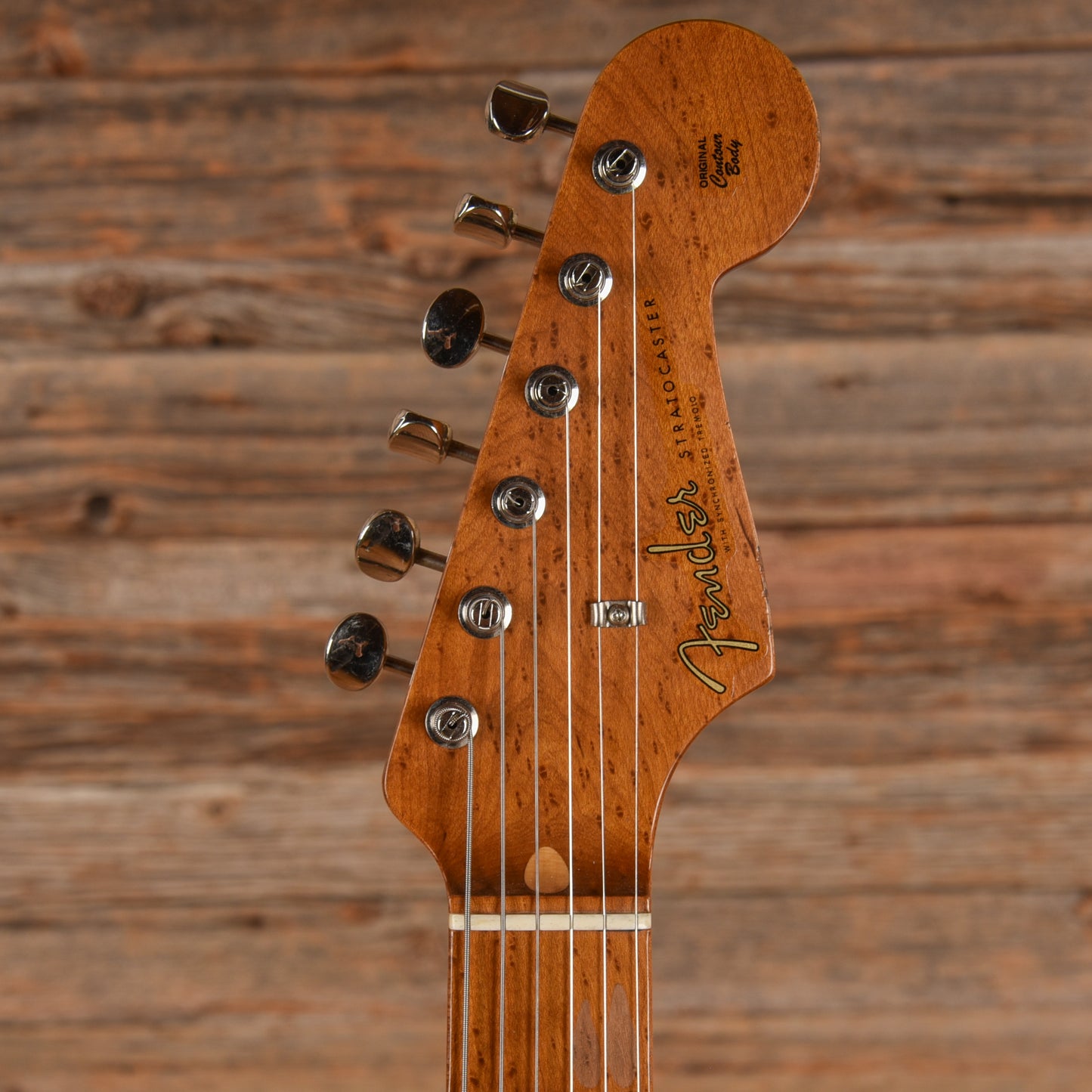 Fender Custom Shop Roasted '56 Stratocaster Relic Aged Black 2024 Electric Guitars / Solid Body