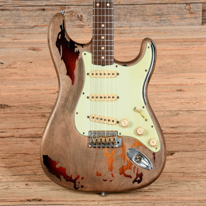 Fender Custom Shop Rory Gallager Stratocaster Sunburst 2005  - Dave Amato of REO Speedwagon Electric Guitars / Solid Body