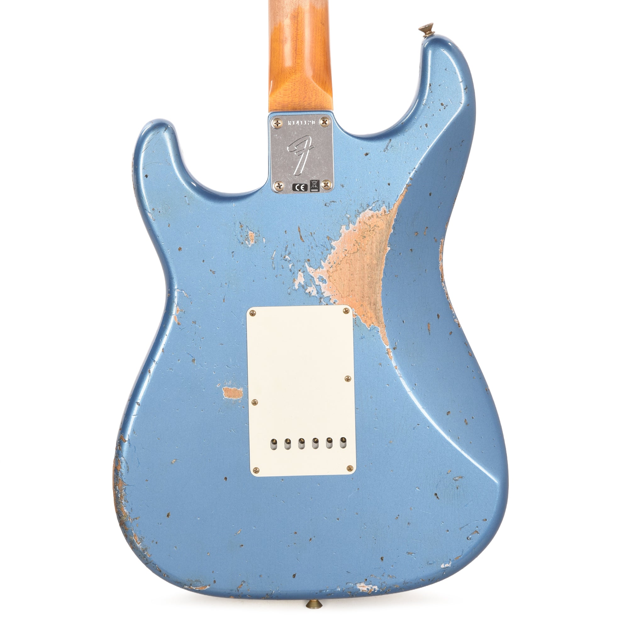 Fender Custom Shop Special Run 1969 Stratocaster Heavy Relic Aged Lake Placid Blue Electric Guitars / Solid Body