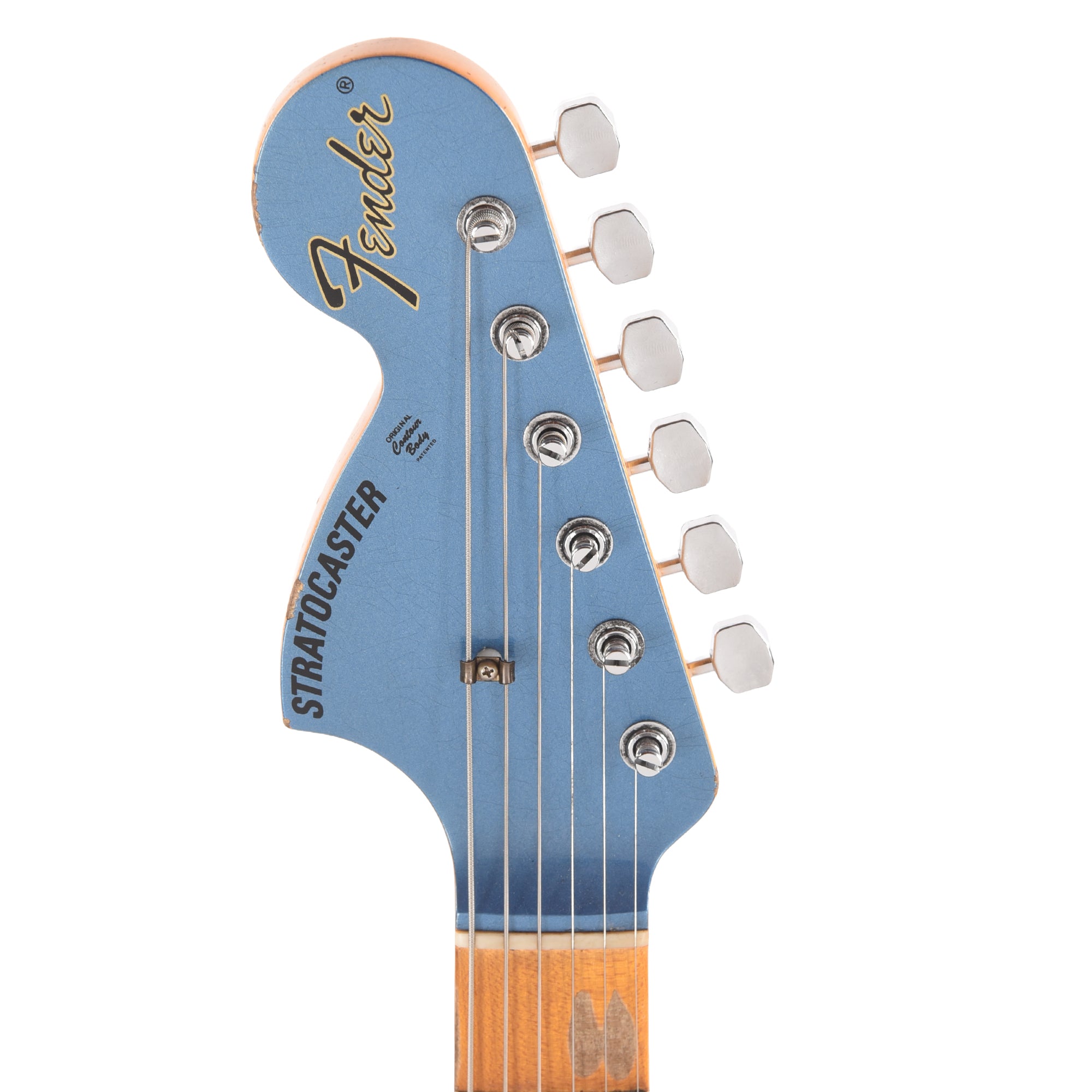 Fender Custom Shop Special Run 1969 Stratocaster Heavy Relic Aged Lake Placid Blue Electric Guitars / Solid Body