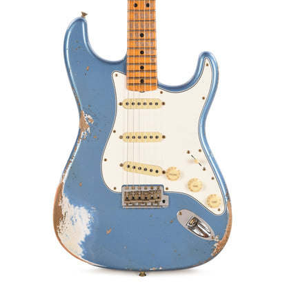 Fender Custom Shop Special Run 1969 Stratocaster Heavy Relic Aged Lake Placid Blue Electric Guitars / Solid Body