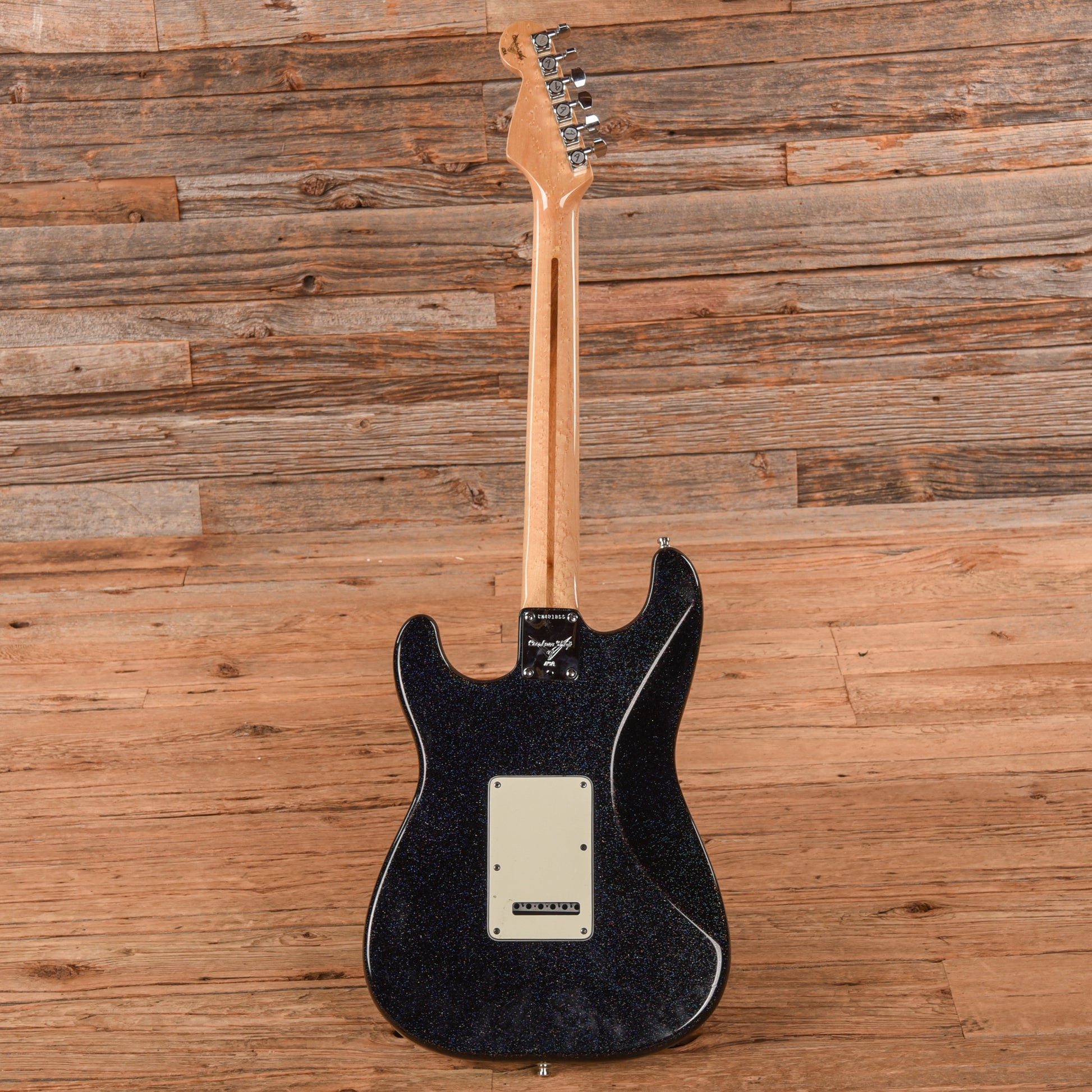 Fender Custom Shop Stratocaster Black Holoflake 1995 Electric Guitars / Solid Body