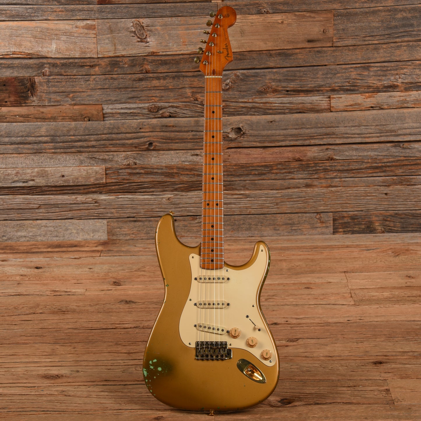 Fender Custom Shop Stratocaster HLE Gold 1989 Electric Guitars / Solid Body