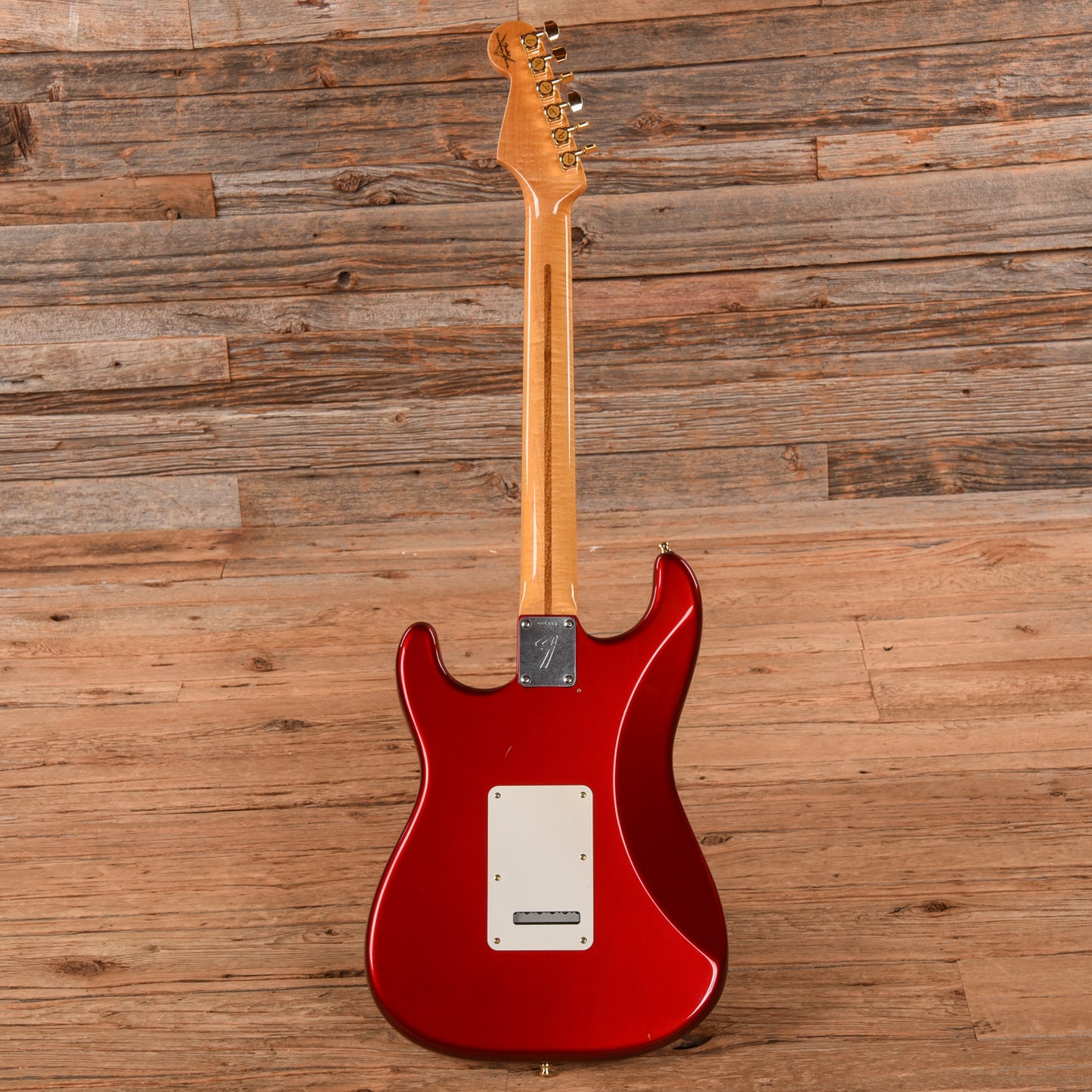 Fender Custom Shop Stratocaster Neck on Unknown Body Candy Apple Red Electric Guitars / Solid Body