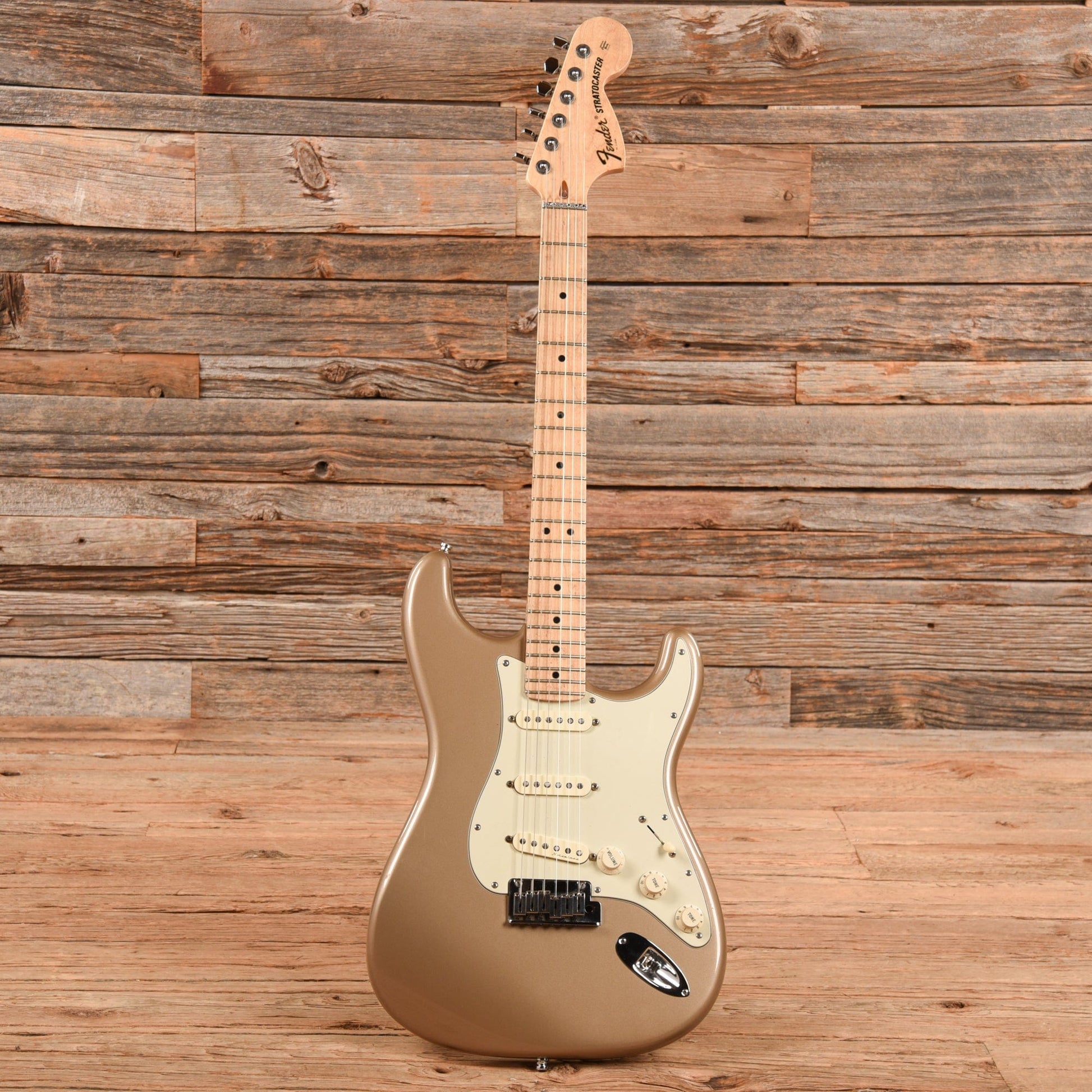 Fender Custom Shop Stratocaster Pro (w/2007 Fender Custom Shop neck) Shoreline Gold 2013 Electric Guitars / Solid Body