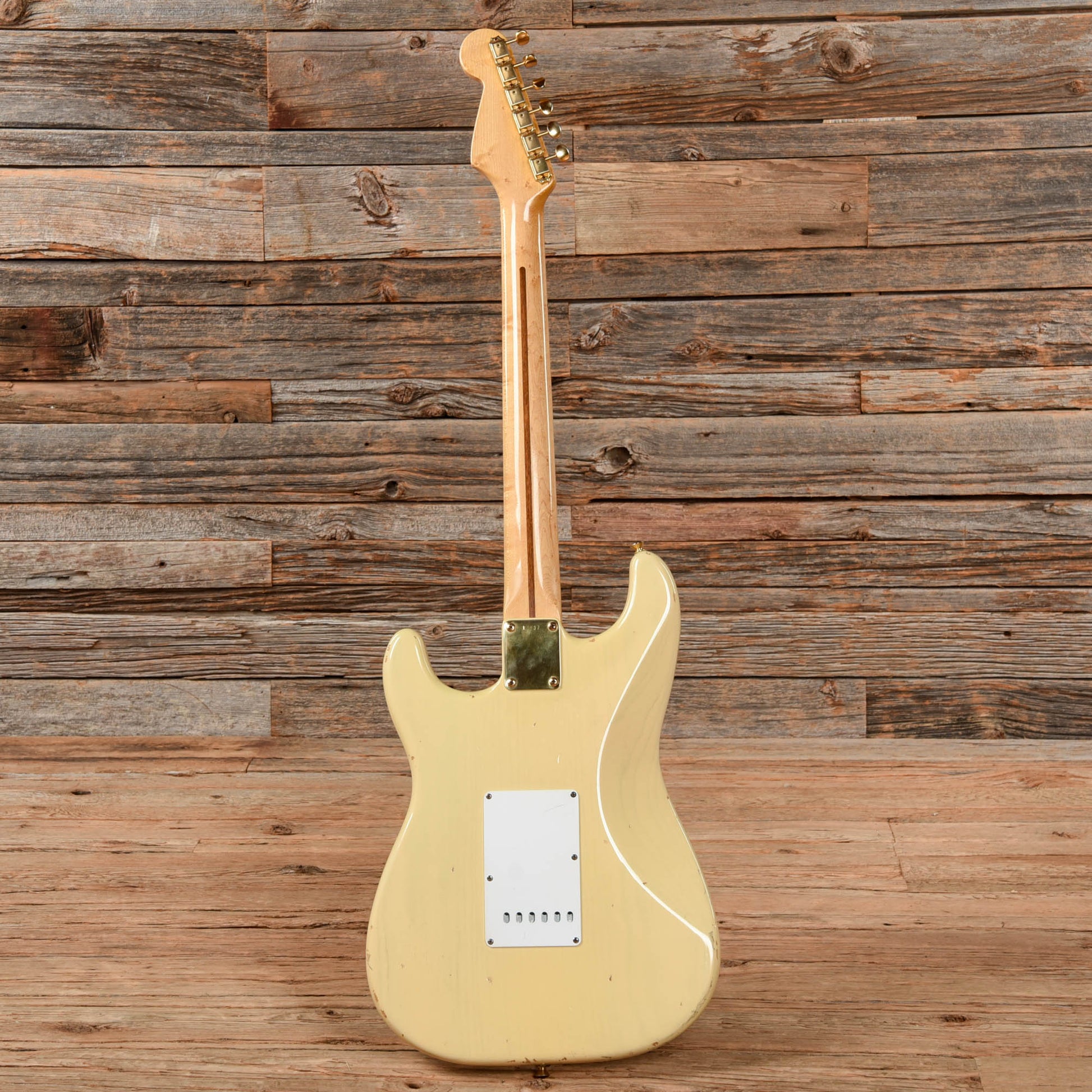 Fender Custom Shop Stratocaster Relic Olympic White 1996 Electric Guitars / Solid Body