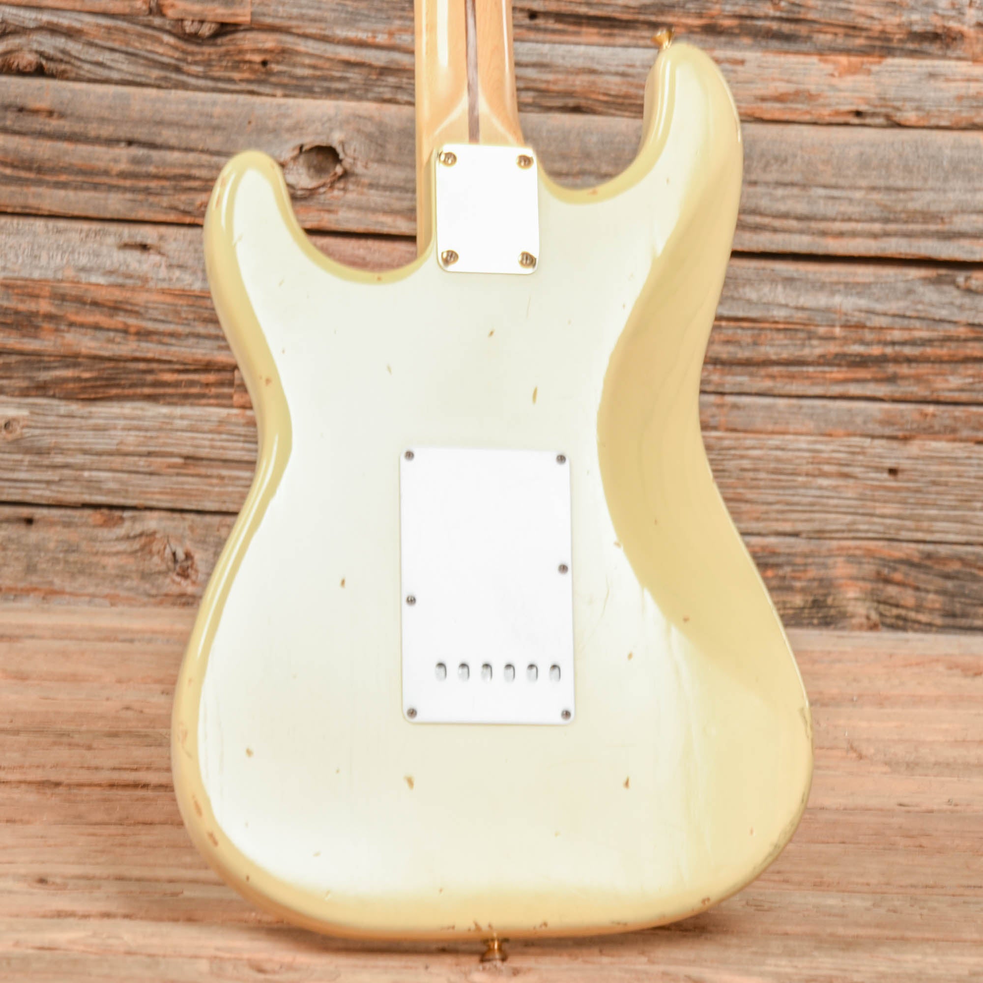 Fender Custom Shop Stratocaster Relic Olympic White 1996 Electric Guitars / Solid Body