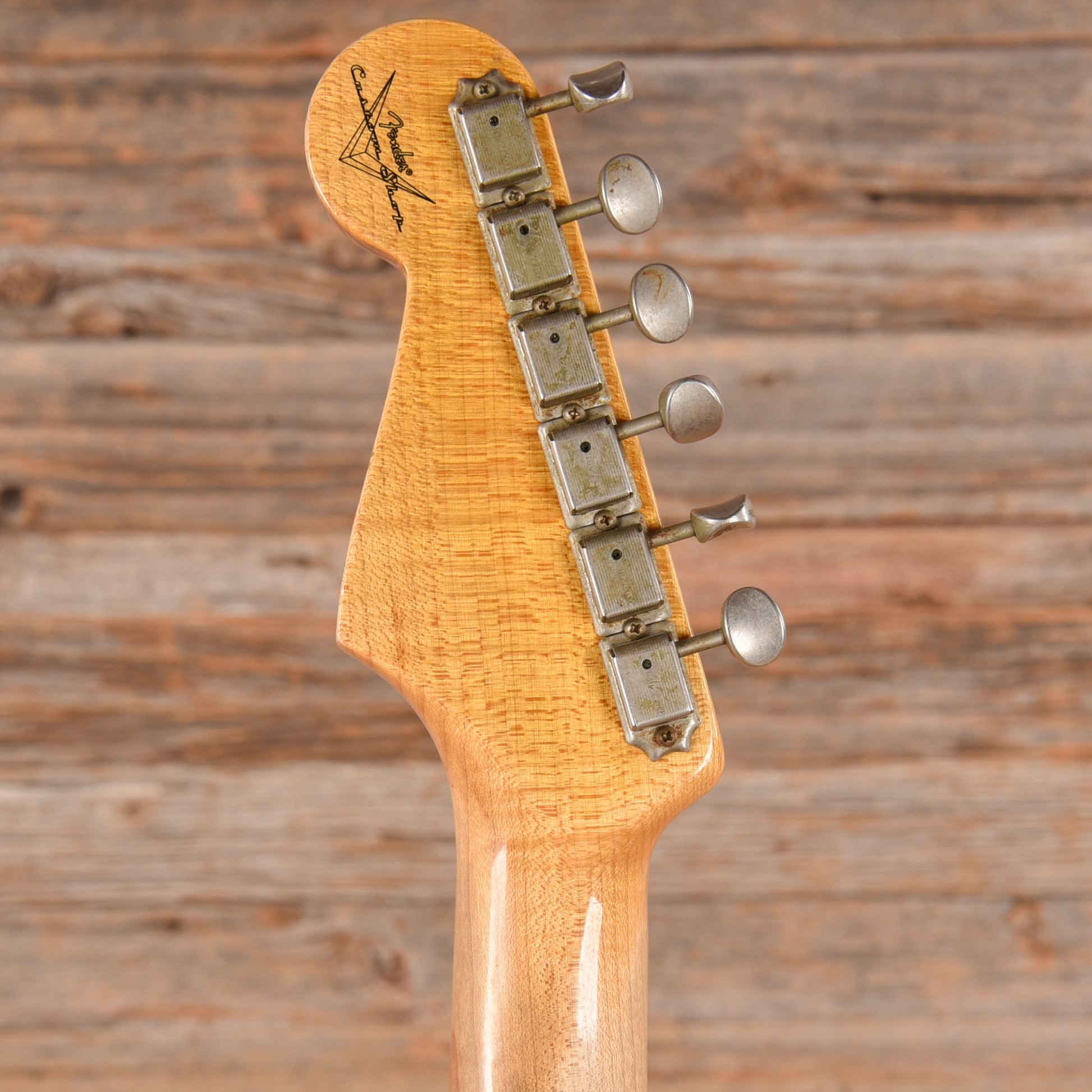 Fender Custom Shop Stratocaster Sherwood Green Metallic 2015 Electric Guitars / Solid Body