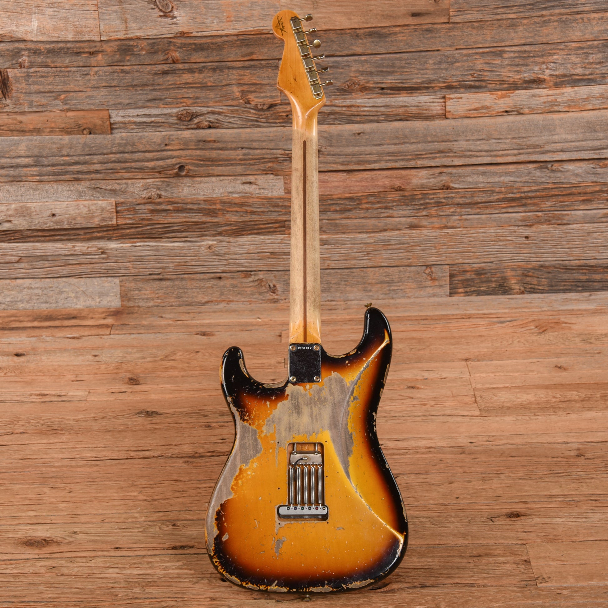 Fender Custom Shop Super Heavy Relic 1957 Stratocaster 2024, Sunburst Sunburst 2024 Electric Guitars / Solid Body