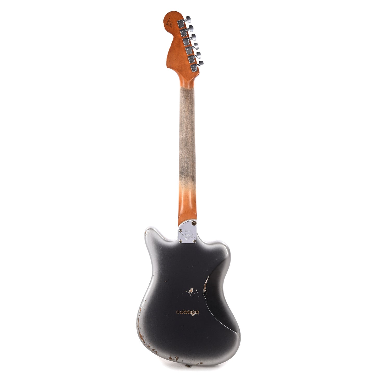 Fender Custom Shop Super-Sonic Deluxe Closet Classic Super Aged Reverse Silverburst Master Built by Levi Perry Electric Guitars / Solid Body