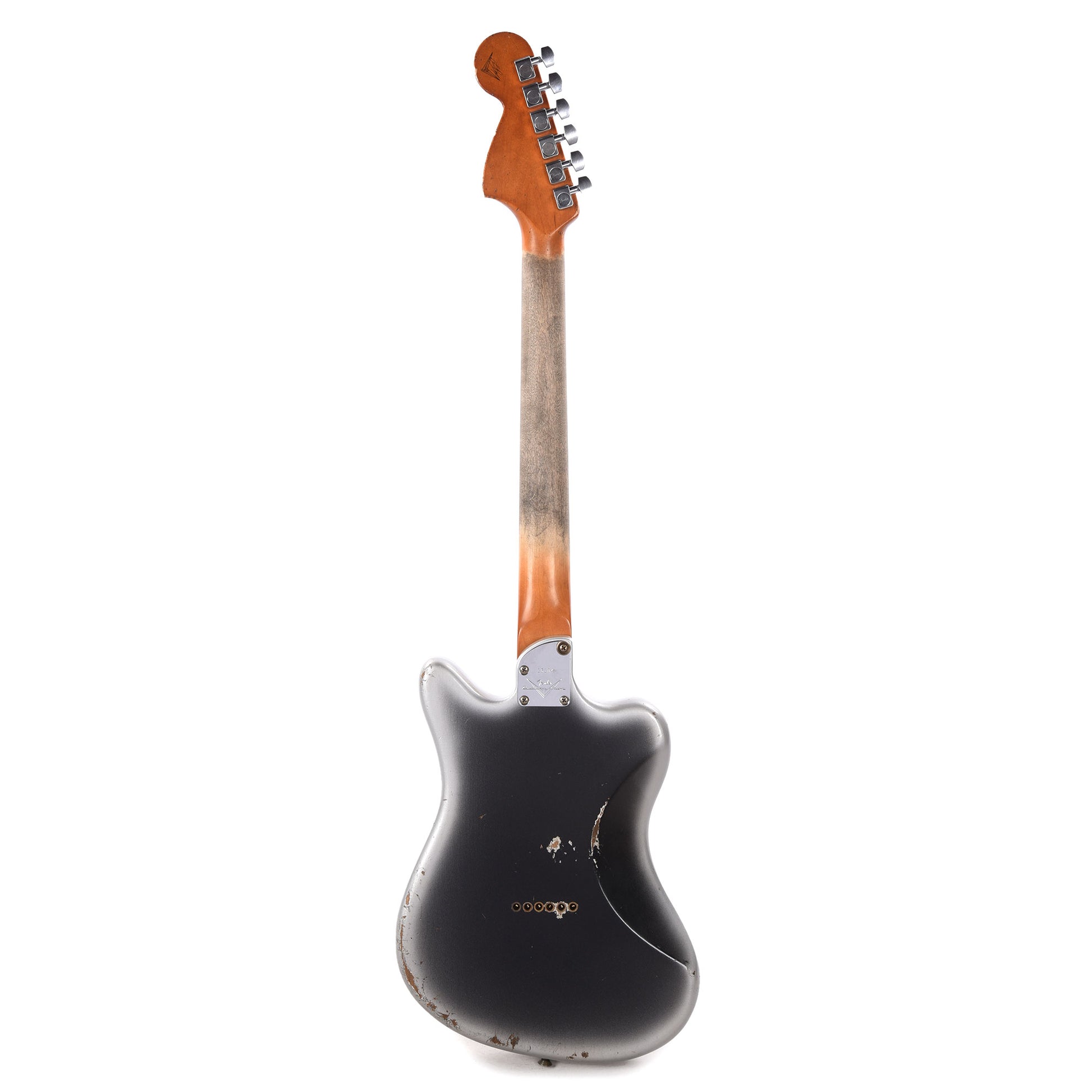 Fender Custom Shop Super-Sonic Deluxe Closet Classic Super Aged Reverse Silverburst Master Built by Levi Perry Electric Guitars / Solid Body