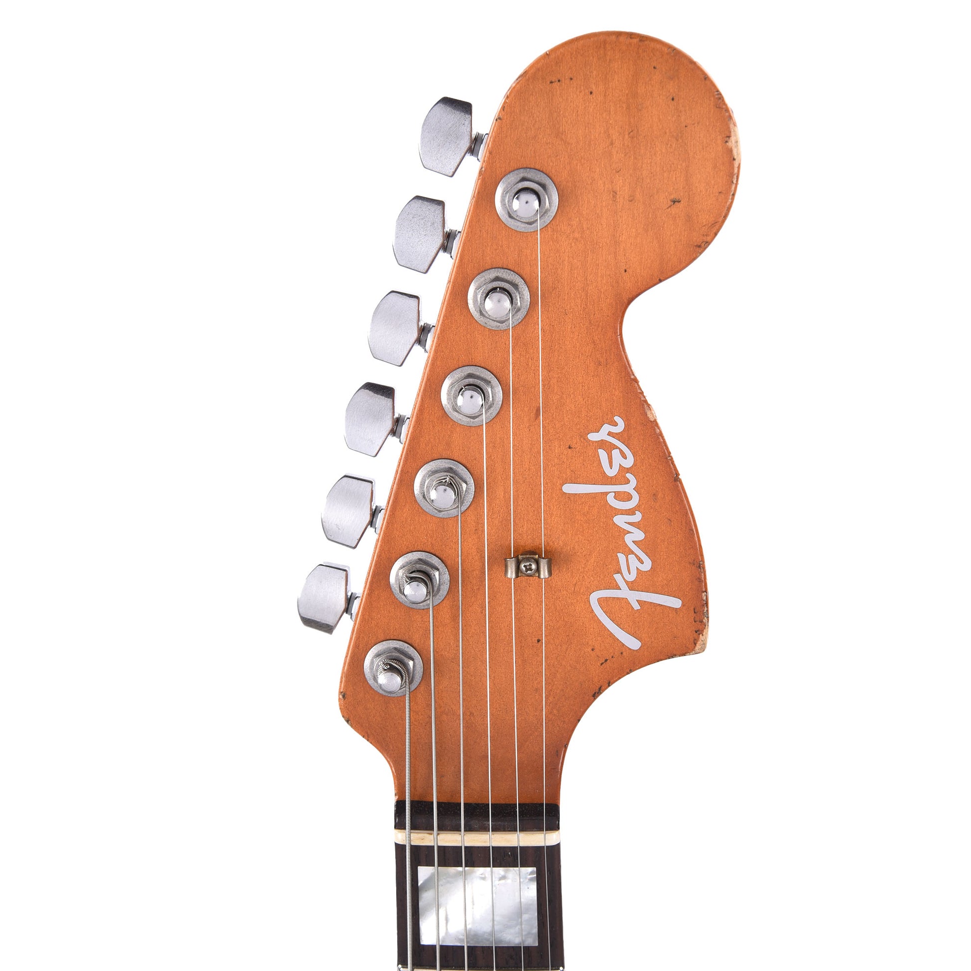 Fender Custom Shop Super-Sonic Deluxe Closet Classic Super Aged Reverse Silverburst Master Built by Levi Perry Electric Guitars / Solid Body