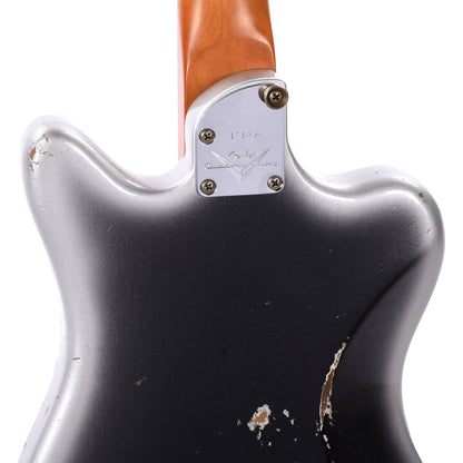 Fender Custom Shop Super-Sonic Deluxe Closet Classic Super Aged Reverse Silverburst Master Built by Levi Perry Electric Guitars / Solid Body