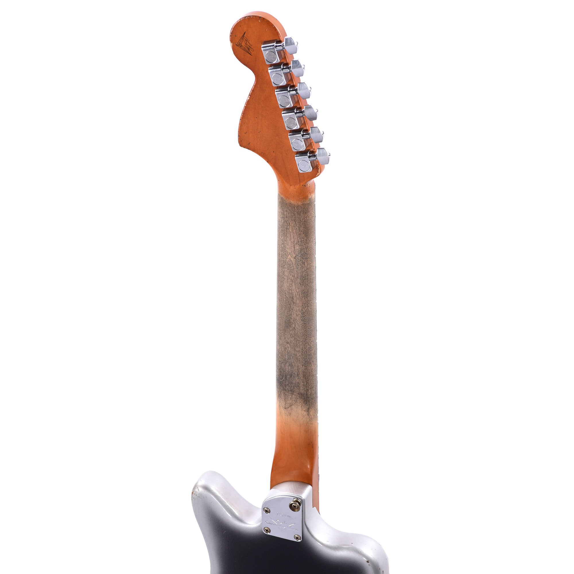 Fender Custom Shop Super-Sonic Deluxe Closet Classic Super Aged Reverse Silverburst Master Built by Levi Perry Electric Guitars / Solid Body