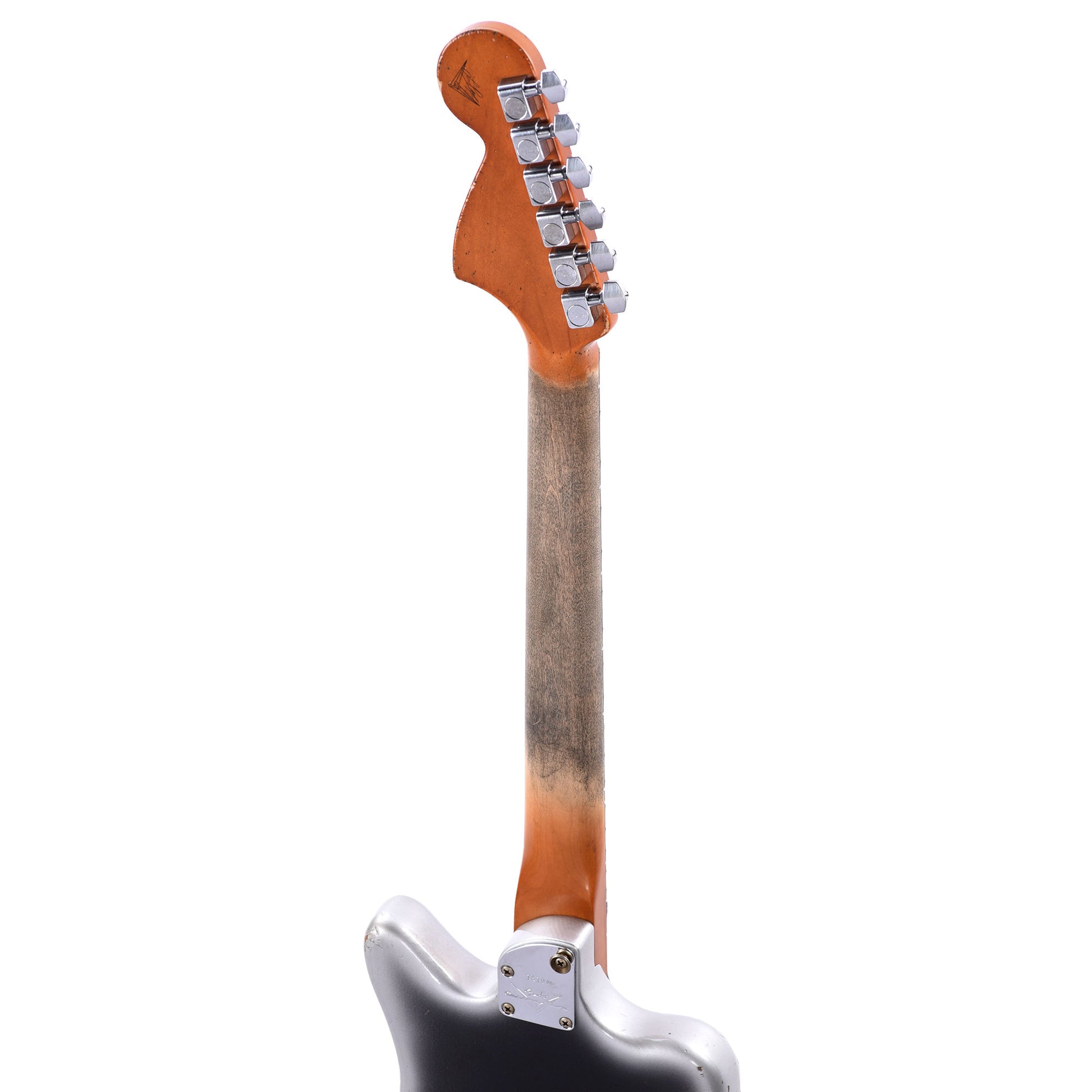 Fender Custom Shop Super-Sonic Deluxe Closet Classic Super Aged Reverse Silverburst Master Built by Levi Perry Electric Guitars / Solid Body