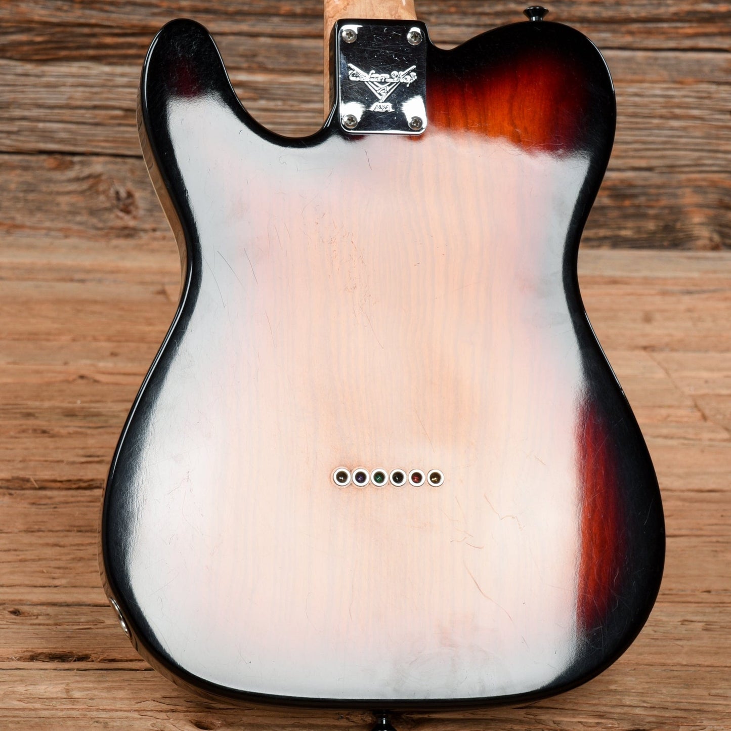 Fender Custom Shop Telecaster Thinline Sunburst 1995 Electric Guitars / Solid Body