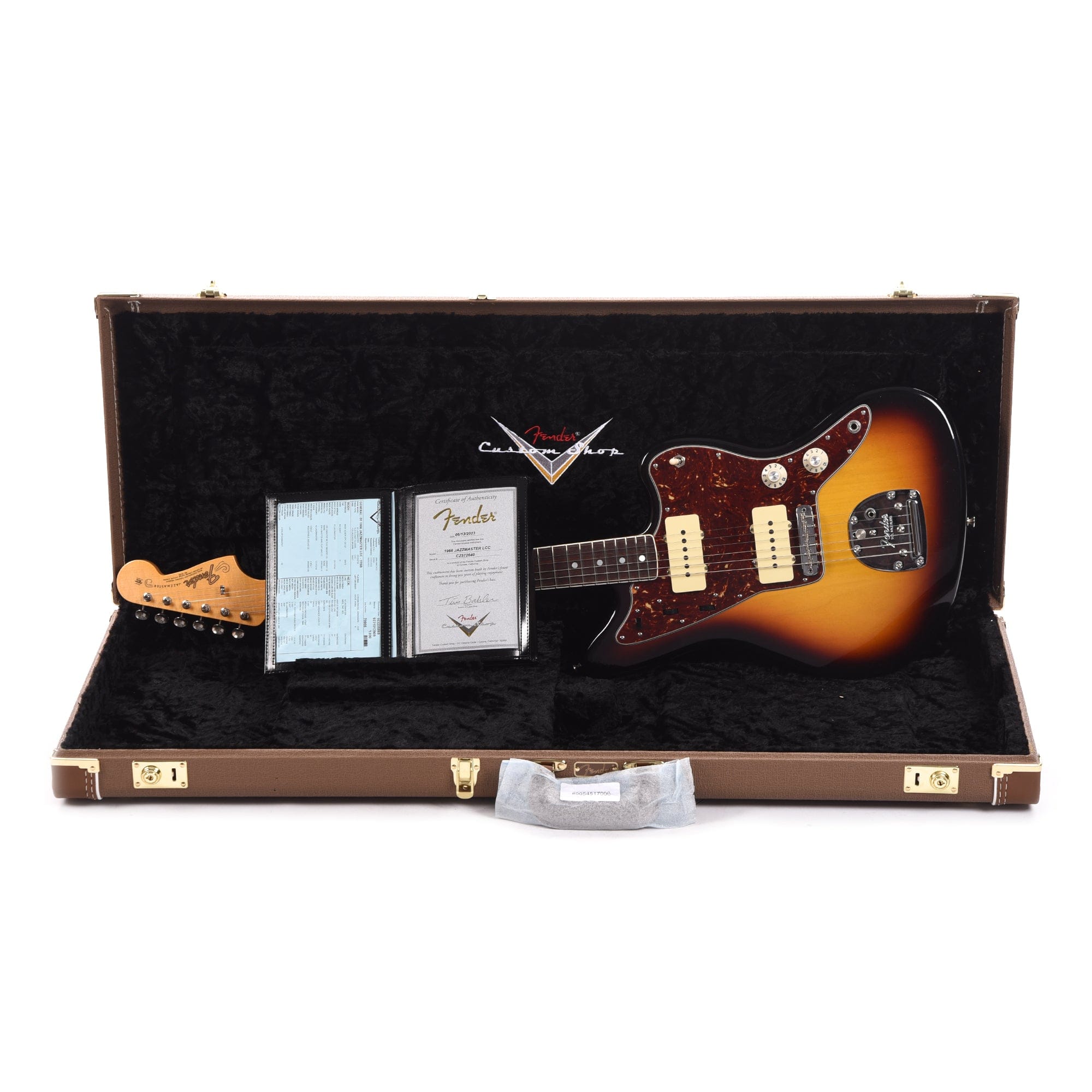 Fender Custom Shop Time Machine 1966 Jazzmaster Deluxe Closet Classic 3-Color Sunburst Electric Guitars / Solid Body