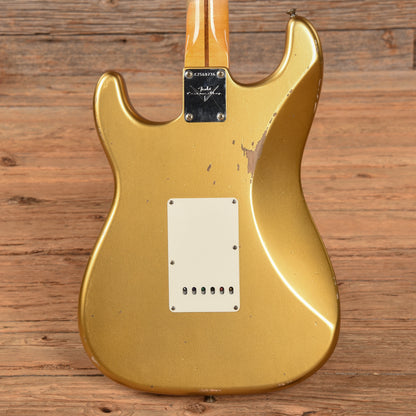 Fender Custom Shop Time Machine '57 Stratocaster Relic Aged HLE Gold 2022 Electric Guitars / Solid Body