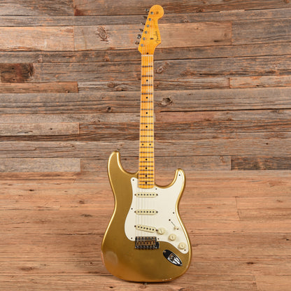 Fender Custom Shop Time Machine '57 Stratocaster Relic Aged HLE Gold 2022 Electric Guitars / Solid Body