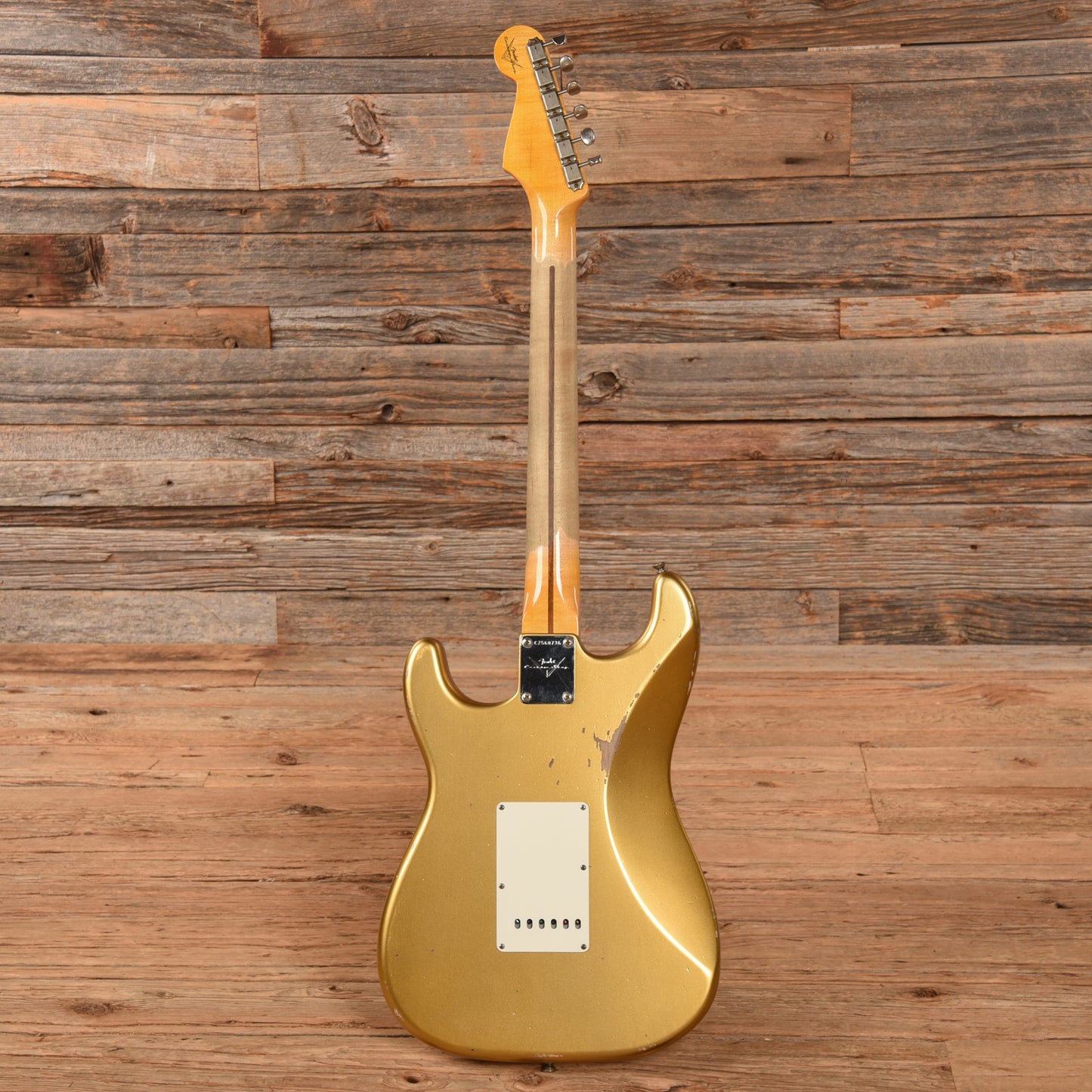Fender Custom Shop Time Machine '57 Stratocaster Relic Aged HLE Gold 2022 Electric Guitars / Solid Body