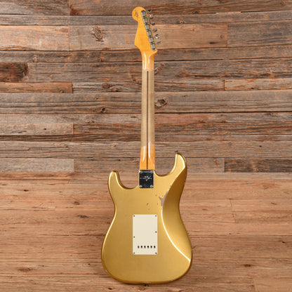Fender Custom Shop Time Machine '57 Stratocaster Relic Aged HLE Gold 2022 Electric Guitars / Solid Body