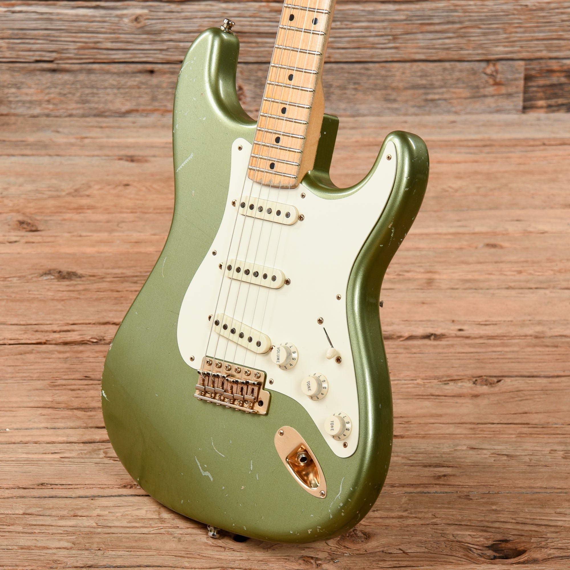 Fender Custom Shop Todd Krause Master Design 50s Relic Stratocaster Moss Green 2014 Electric Guitars / Solid Body