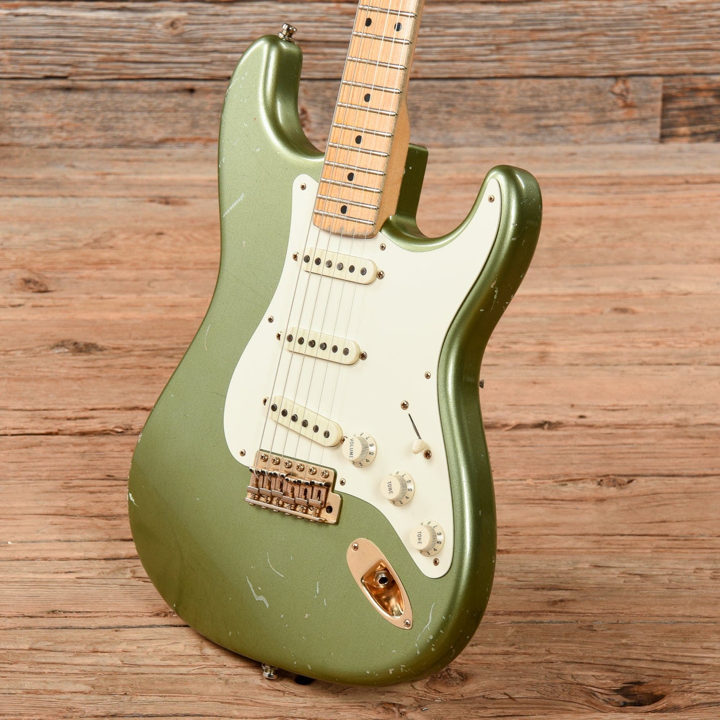 Fender Custom Shop Todd Krause Master Design 50s Relic Stratocaster Moss Green 2014 Electric Guitars / Solid Body