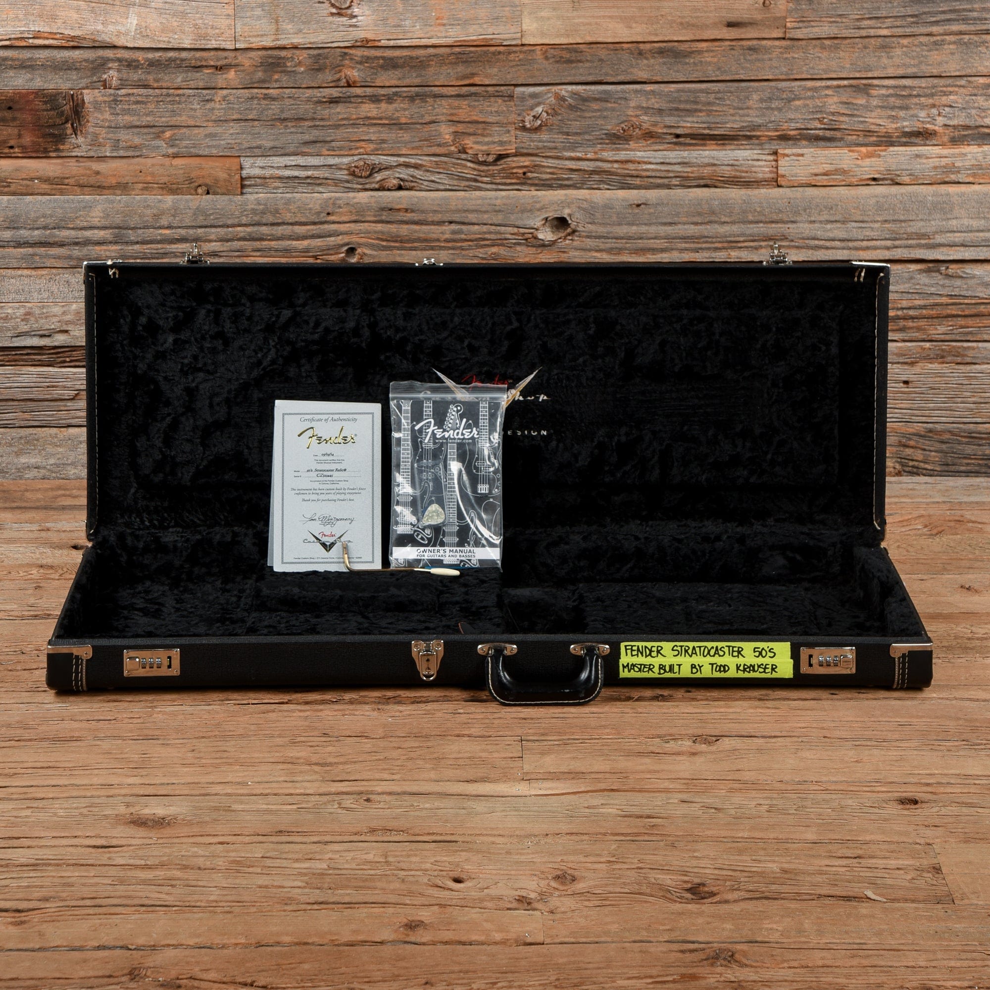 Fender Custom Shop Todd Krause Master Design 50s Relic Stratocaster Moss Green 2014 Electric Guitars / Solid Body