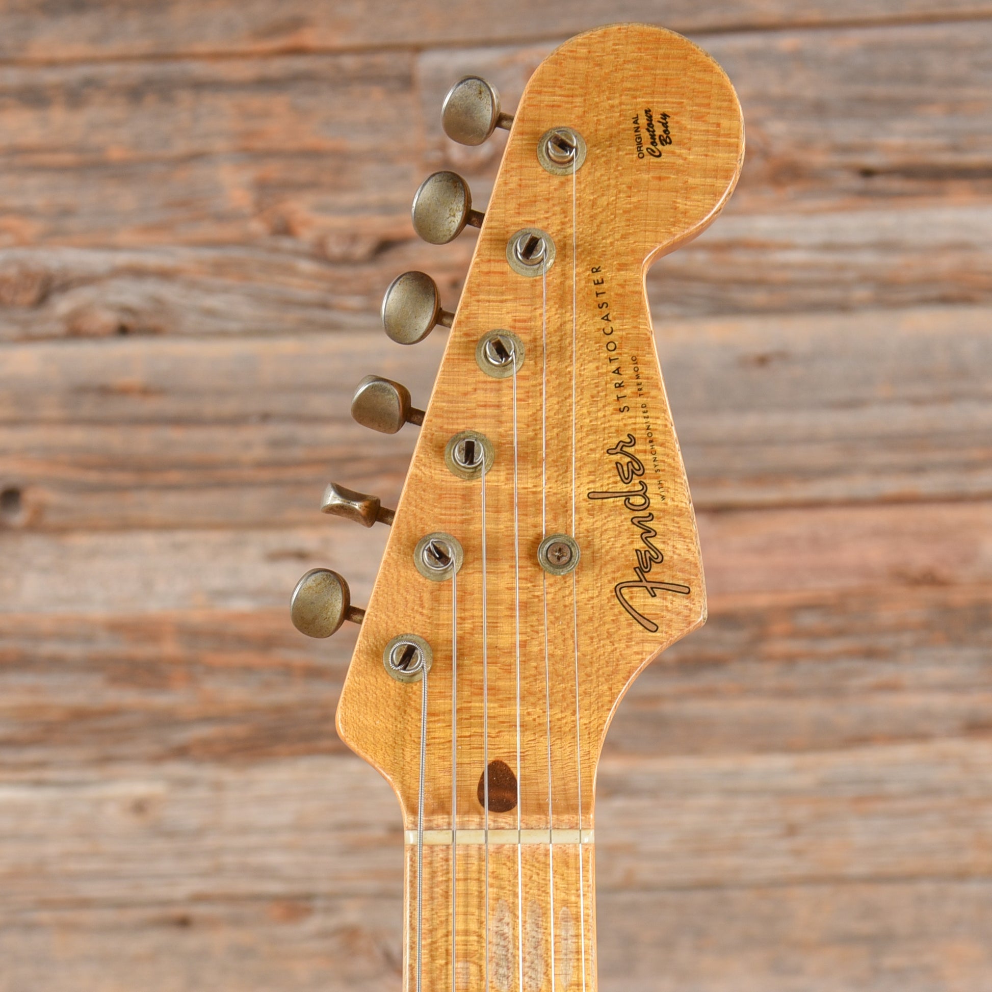 Fender Custom Shop Todd Krause Masterbuilt '54 Stratocaster Relic Sunburst 2014 Electric Guitars / Solid Body