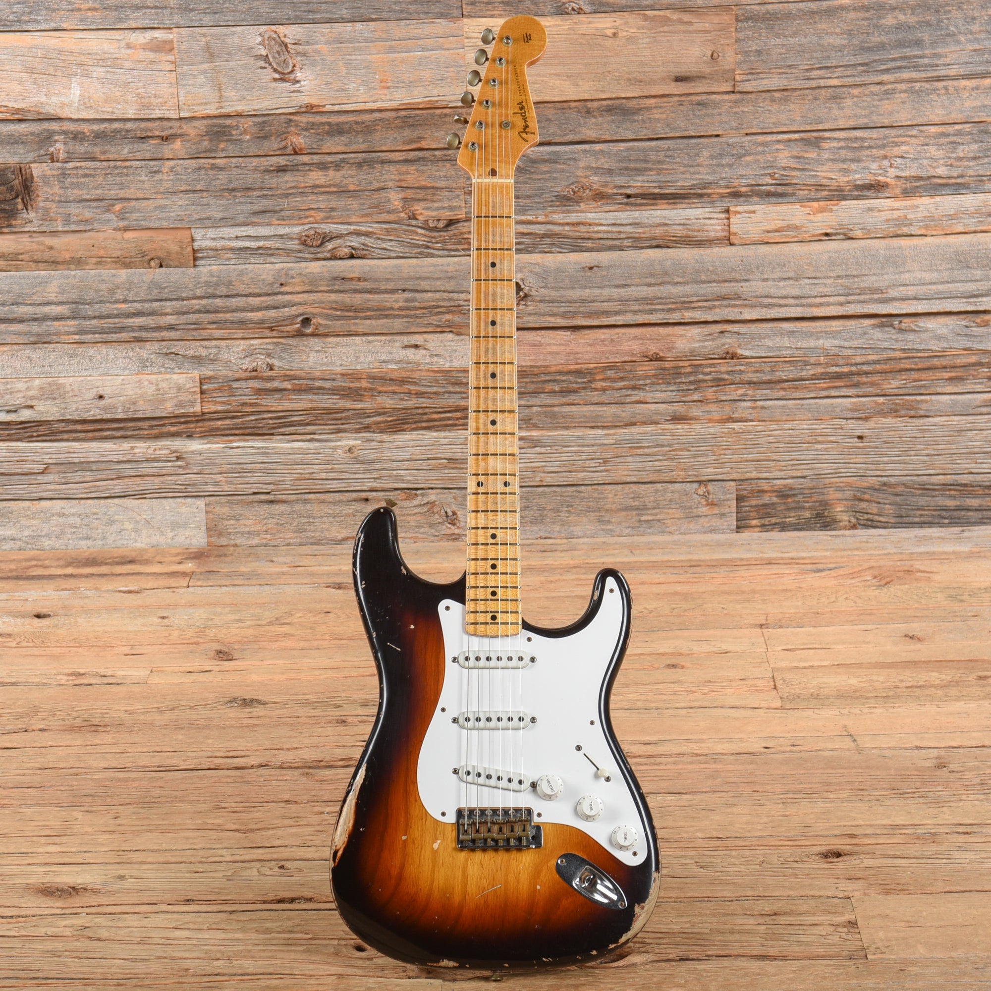 Fender Custom Shop Todd Krause Masterbuilt '54 Stratocaster Relic Sunburst 2014 Electric Guitars / Solid Body