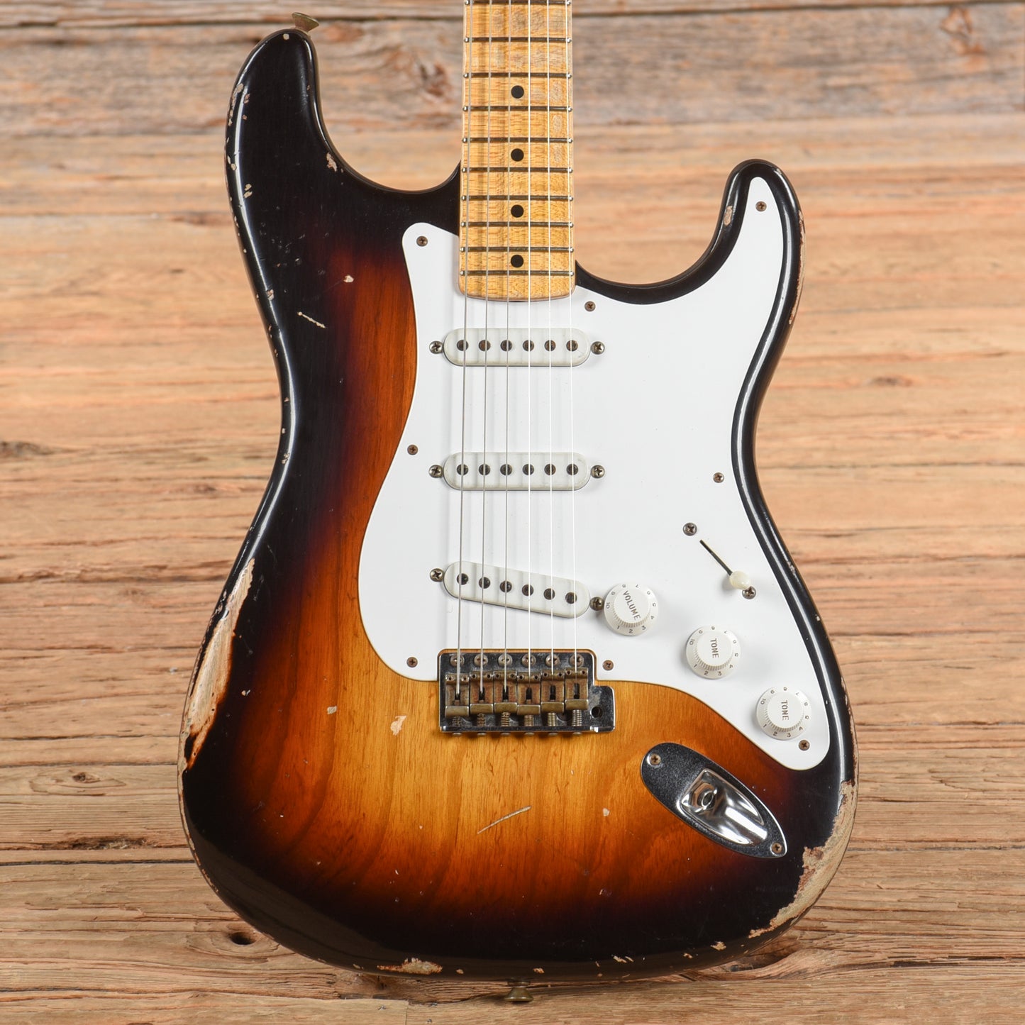 Fender Custom Shop Todd Krause Masterbuilt '54 Stratocaster Relic Sunburst 2014 Electric Guitars / Solid Body