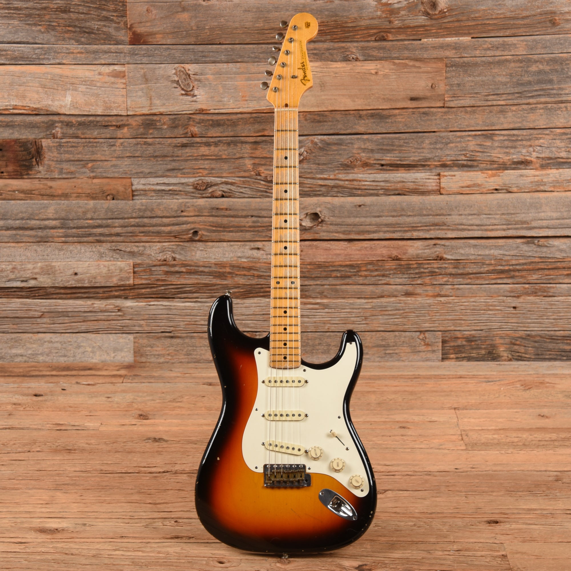 Fender Custom Shop Todd Krause Masterbuilt 58 Stratocaster Relic Sunburst 2013 Electric Guitars / Solid Body