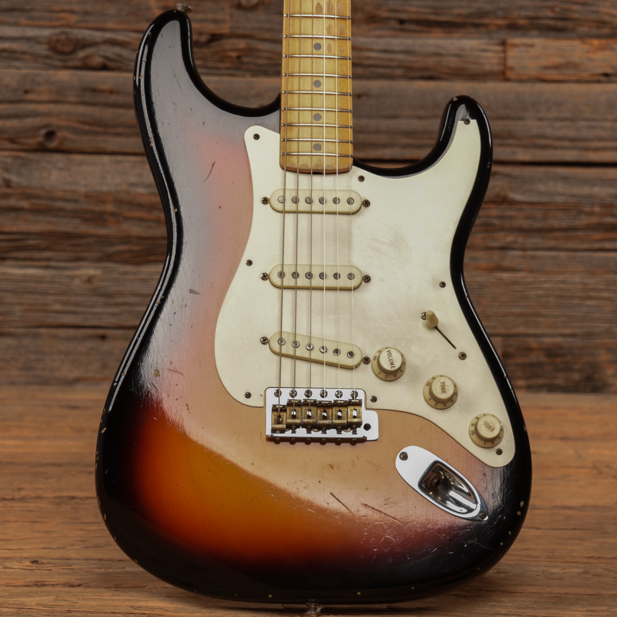 Fender Custom Shop Todd Krause Masterbuilt 58 Stratocaster Relic Sunburst 2013 Electric Guitars / Solid Body