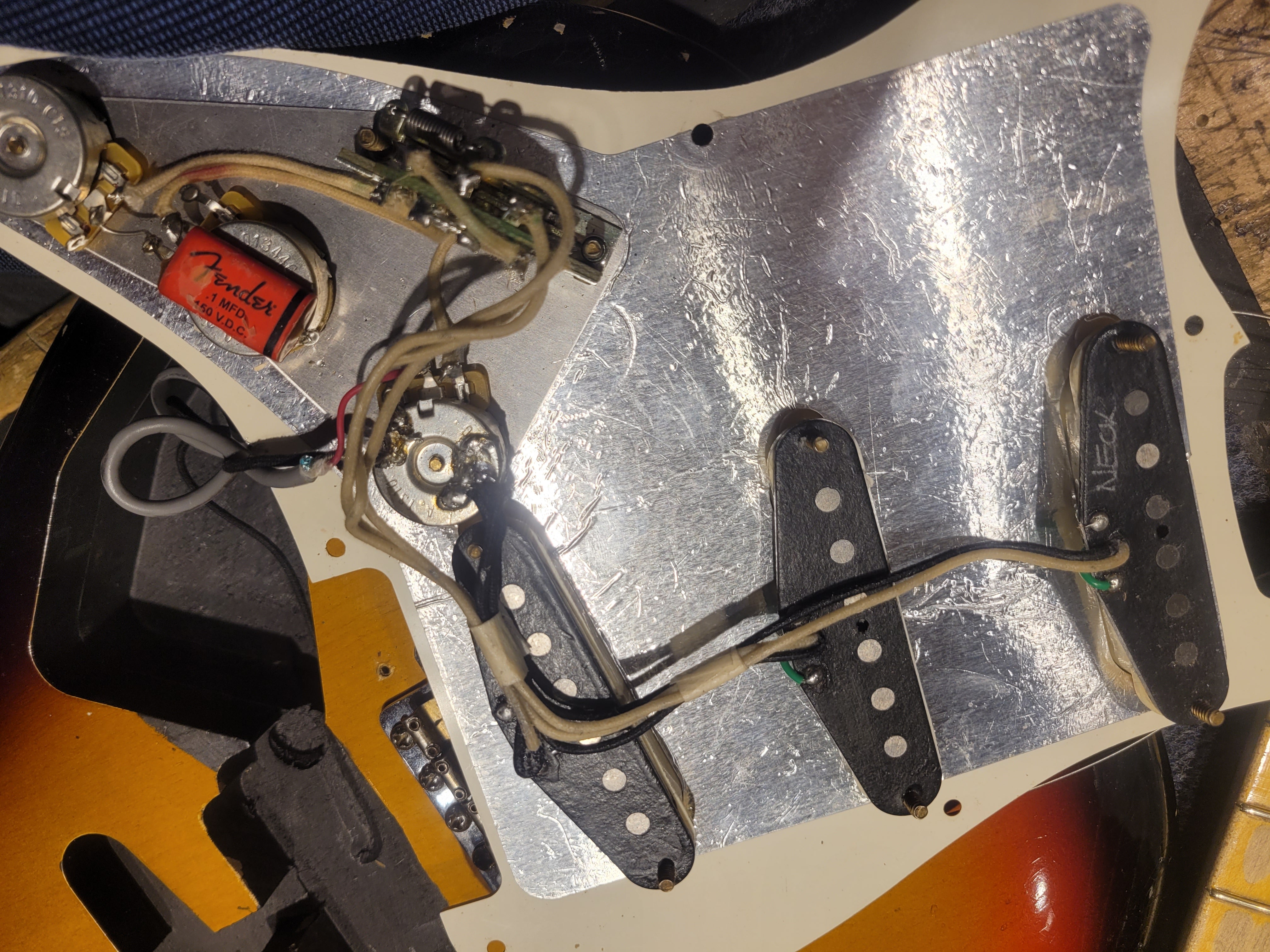 Fender Custom Shop Todd Krause Masterbuilt 58 Stratocaster Relic Sunburst 2013 Electric Guitars / Solid Body