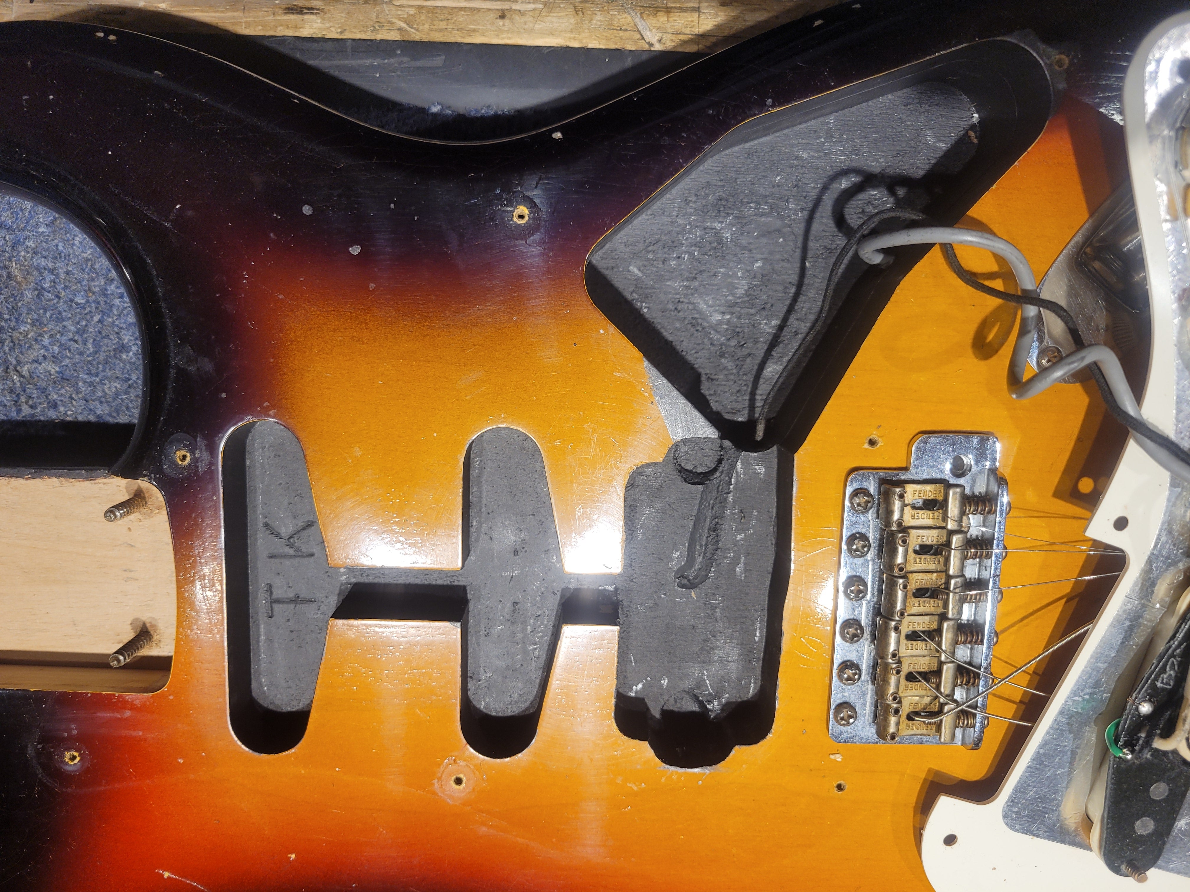 Fender Custom Shop Todd Krause Masterbuilt 58 Stratocaster Relic Sunburst 2013 Electric Guitars / Solid Body